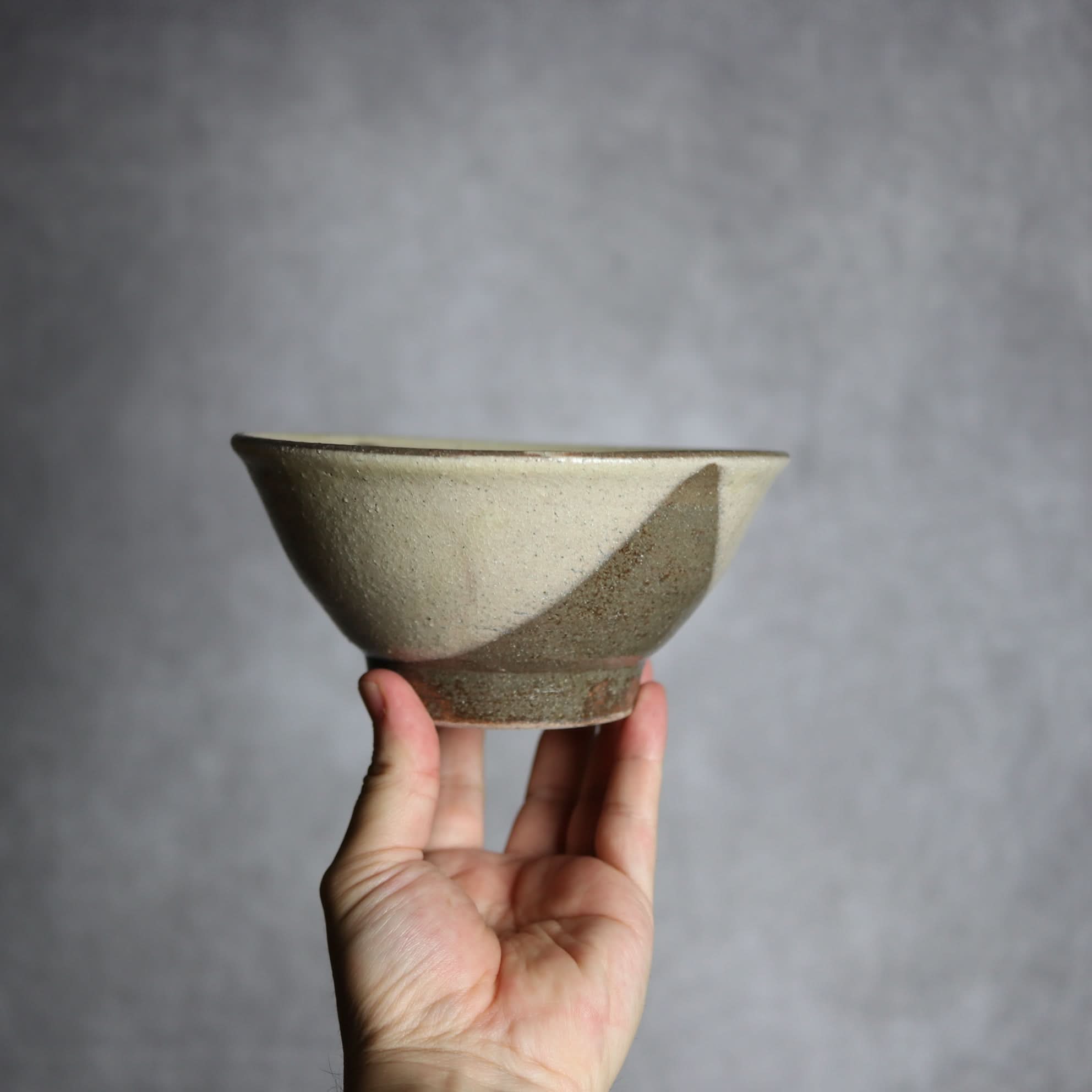 5寸マカイ2 白釉 やちむん 陶器 栄一工房 やちむん 陶器.