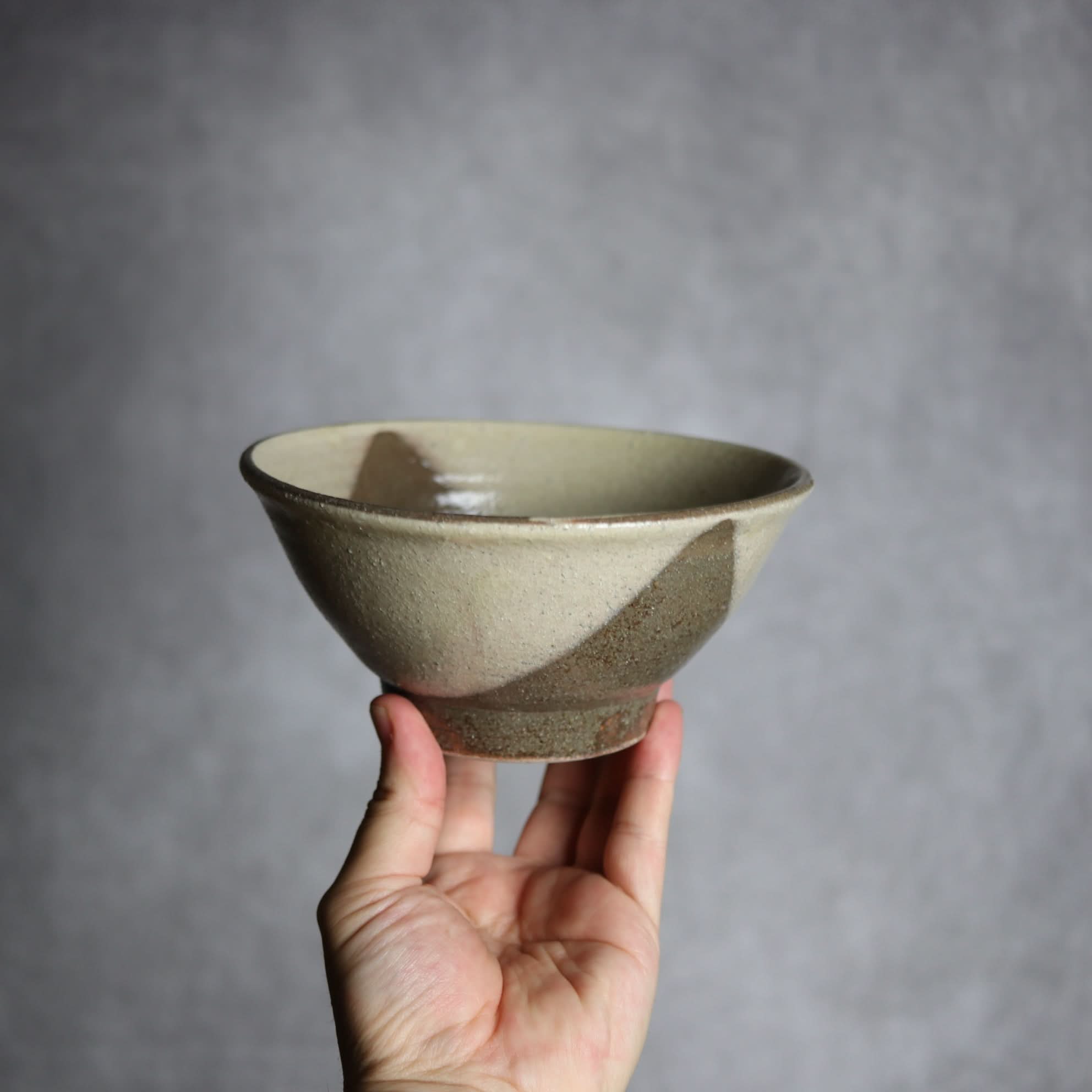 5寸マカイ2 白釉 やちむん 陶器 栄一工房 やちむん 陶器.