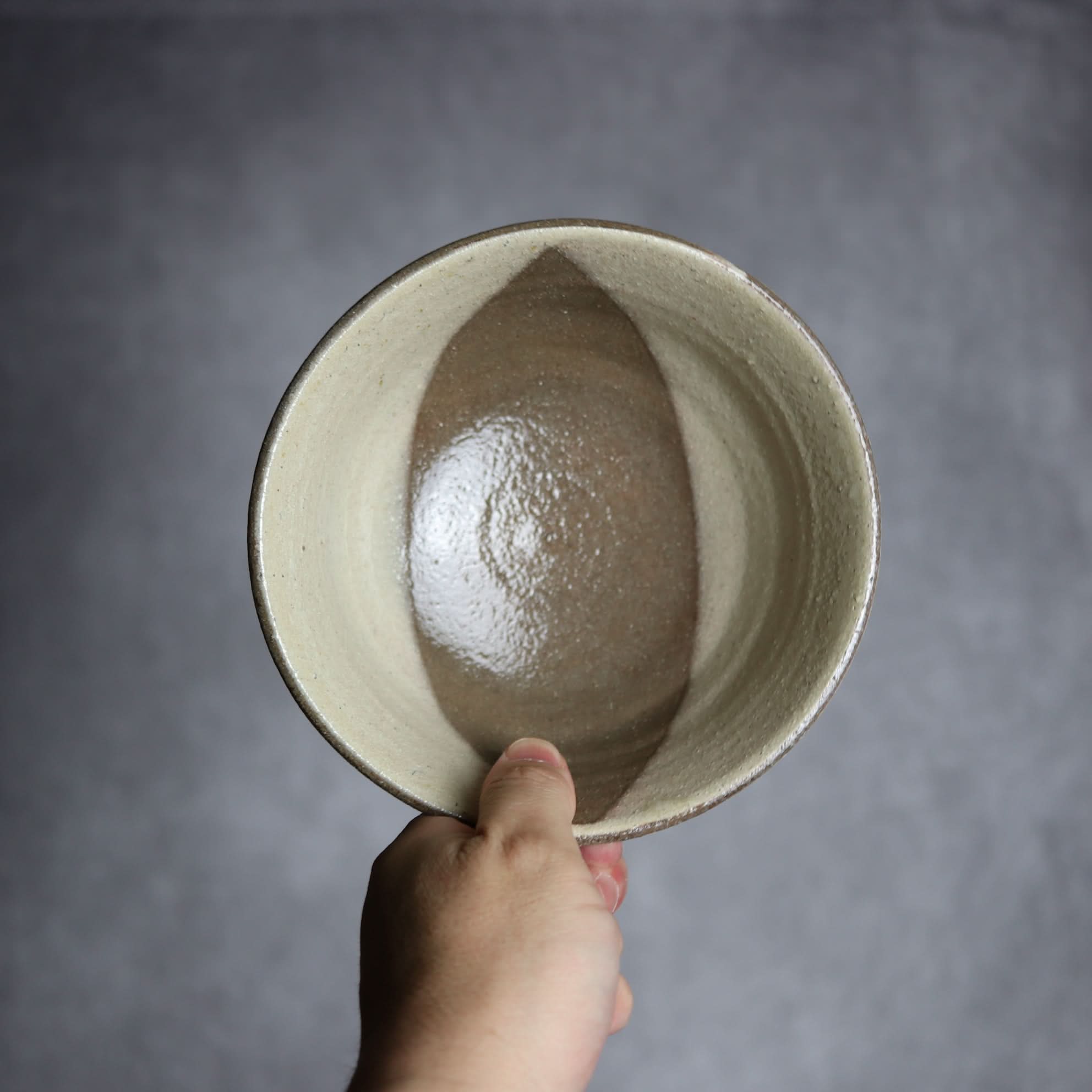 5寸マカイ2 白釉 やちむん 陶器 栄一工房 やちむん 陶器.