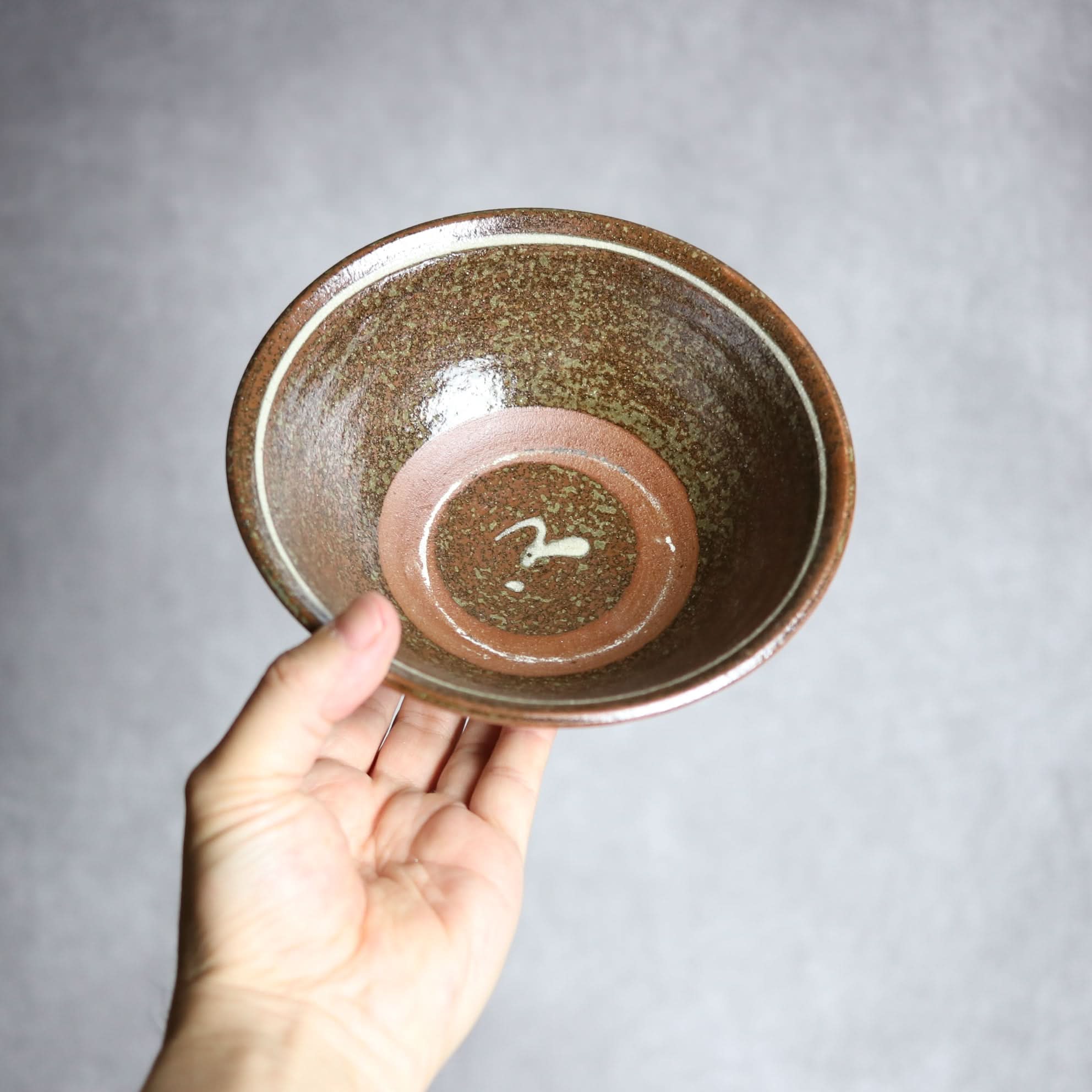 5寸マカイ1 イッチン 唐草 やちむん 陶器 栄一工房 やちむん 陶器.