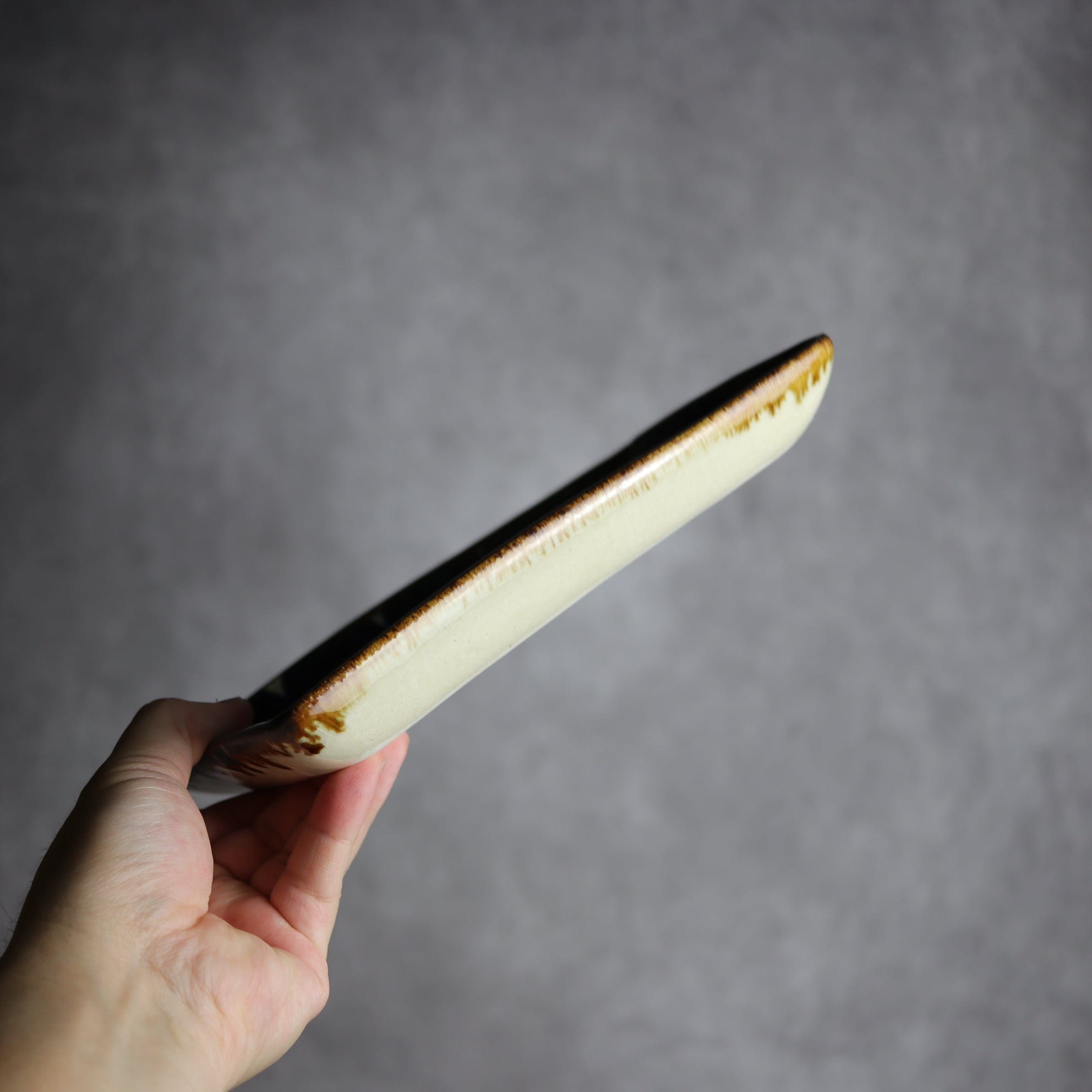 角皿1 青ドット紋 やちむん 陶器 エドメ陶房 やちむん 陶器.