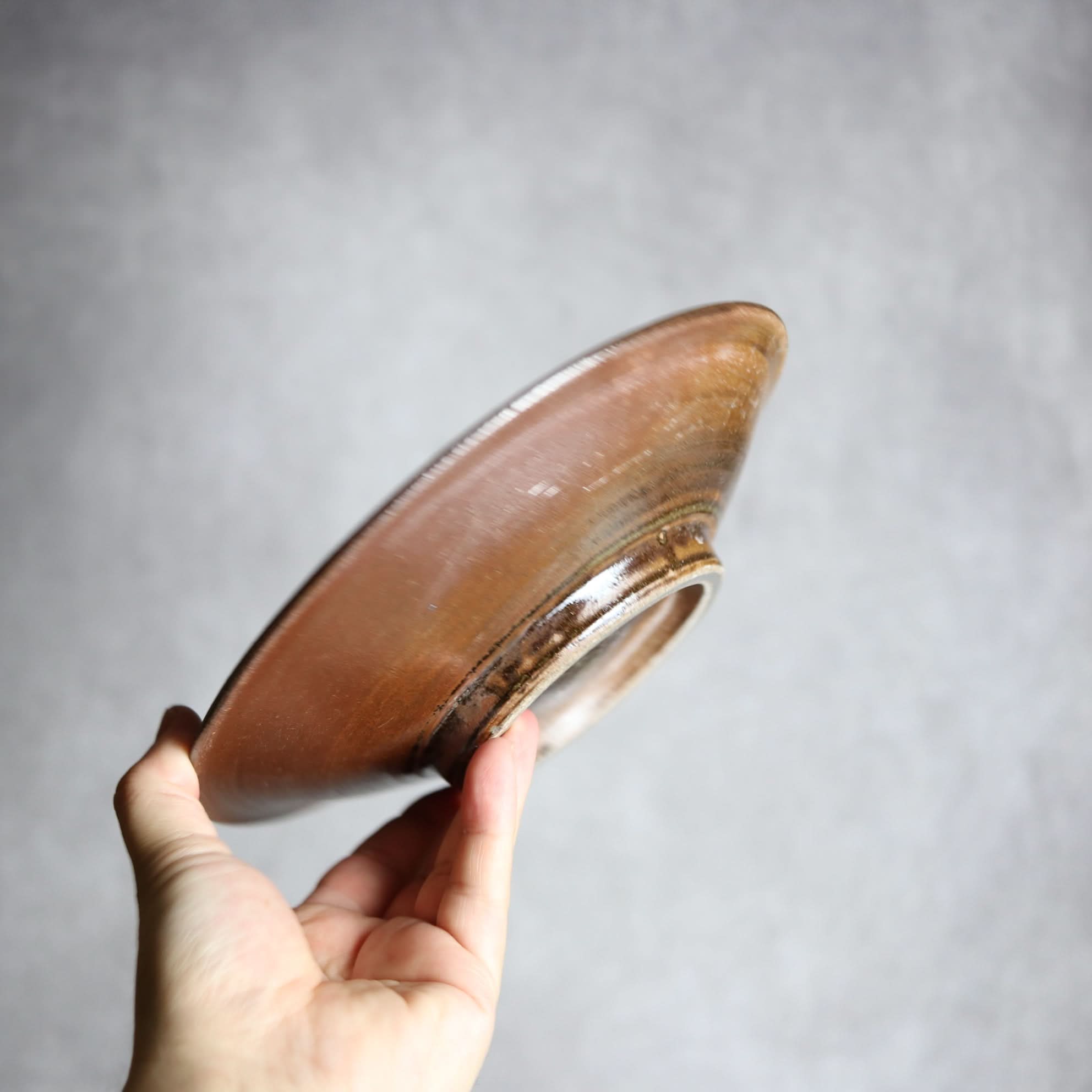 7寸皿1 呉須 緑釉 葡萄 やちむん 陶器 いずみ窯 島袋工房 やちむん 陶器.