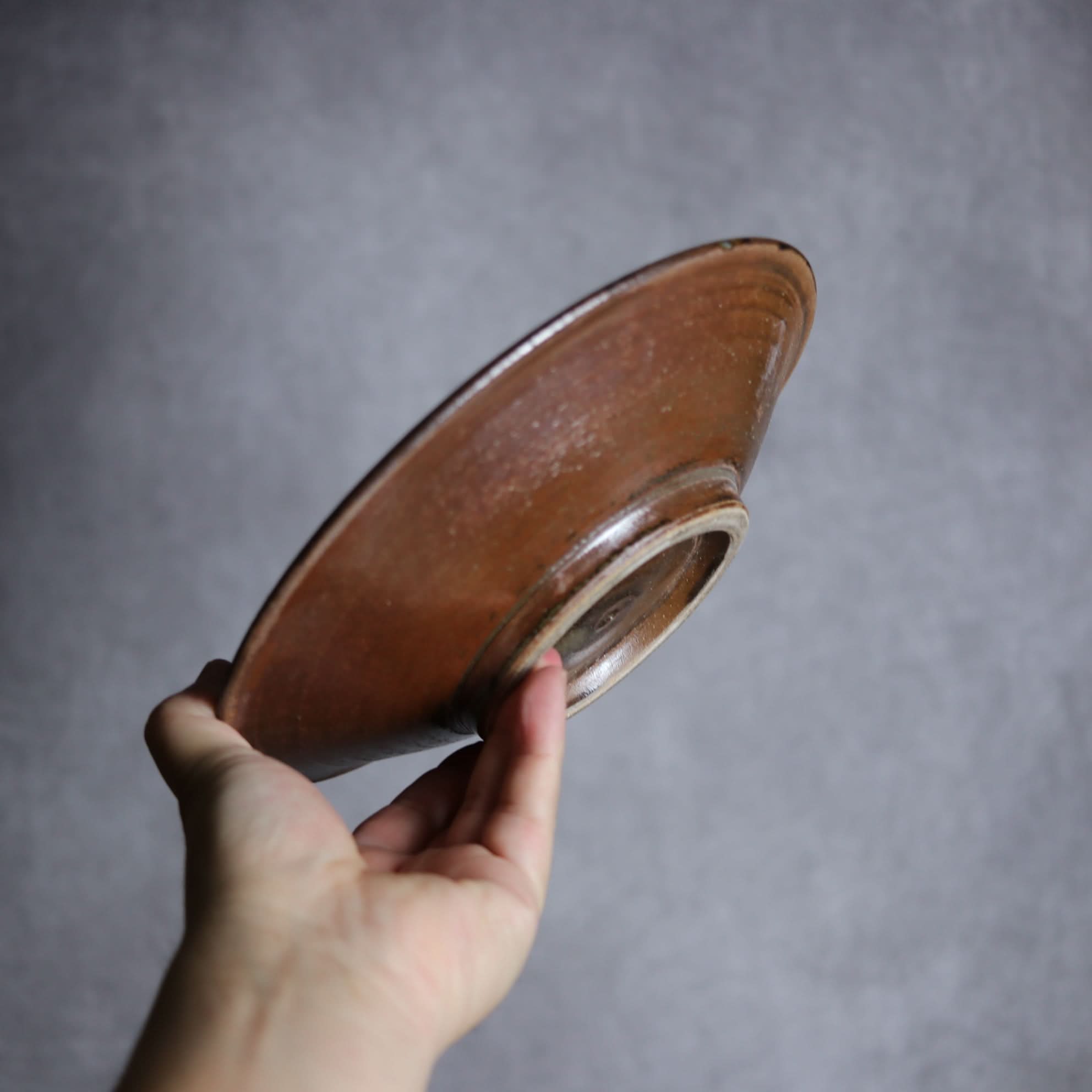 7寸皿1 三彩 点打 やちむん 陶器 いずみ窯 島袋工房 やちむん 陶器.