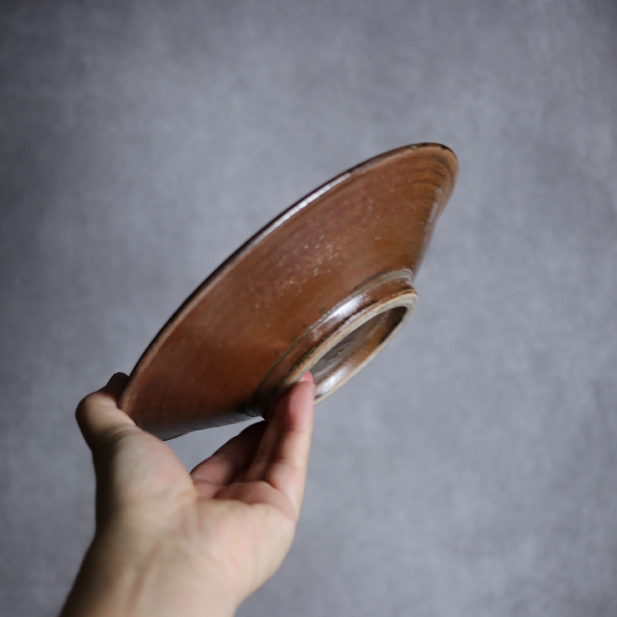 7寸皿1 三彩 点打 やちむん 陶器 いずみ窯 島袋工房 やちむん 陶器.