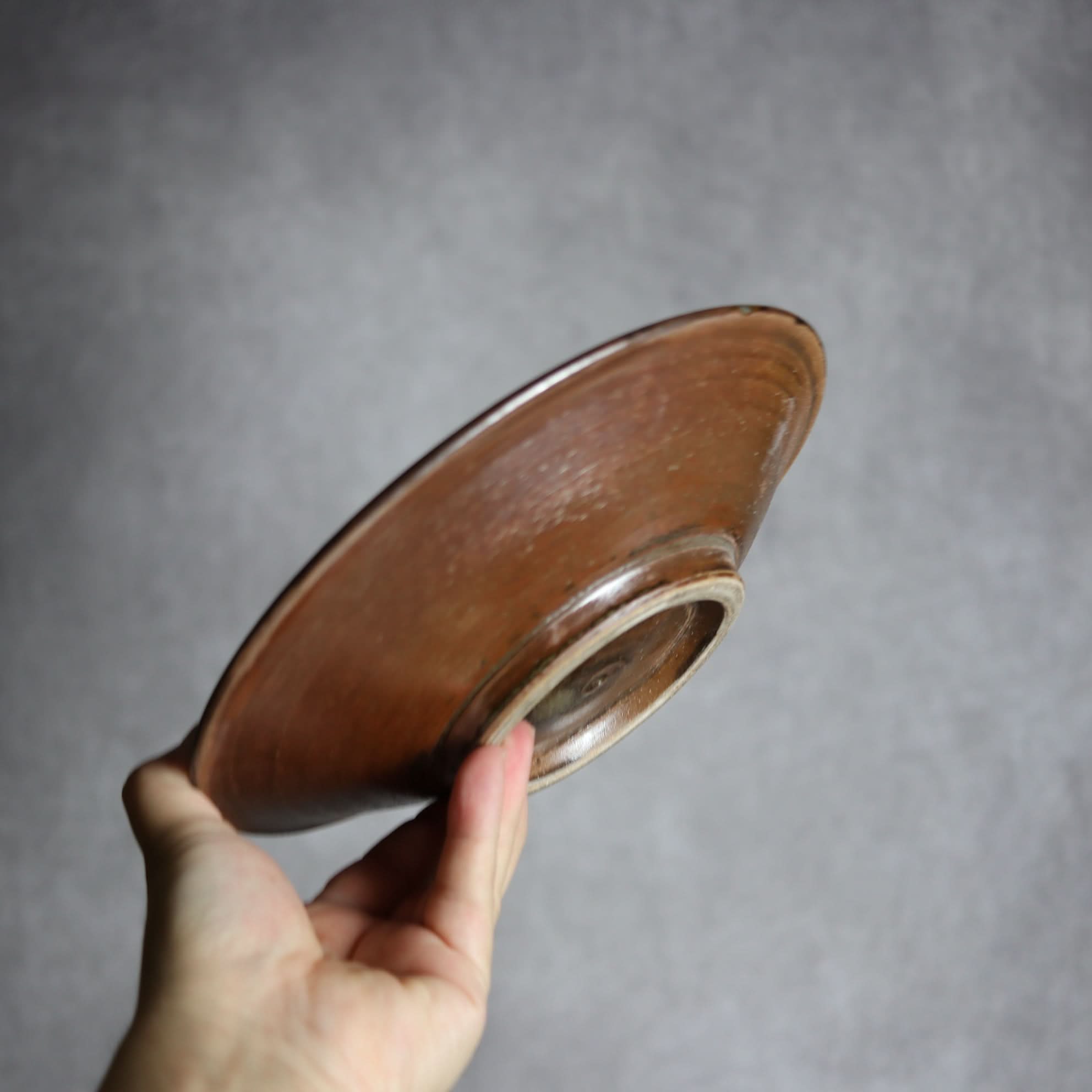 7寸皿1 三彩 点打 やちむん 陶器 いずみ窯 島袋工房 やちむん 陶器.