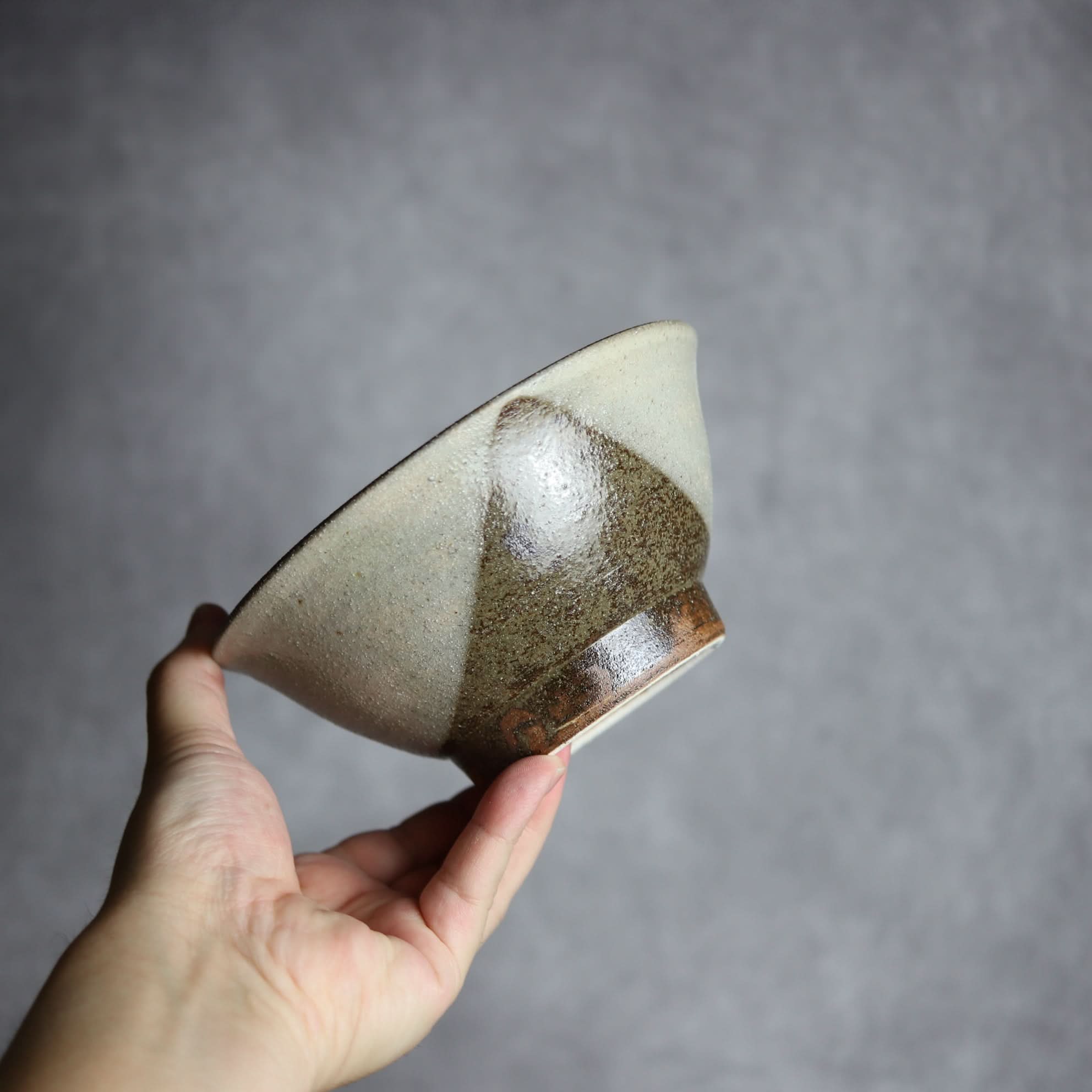 5寸マカイ1 白釉 やちむん 陶器 栄一工房 やちむん 陶器.