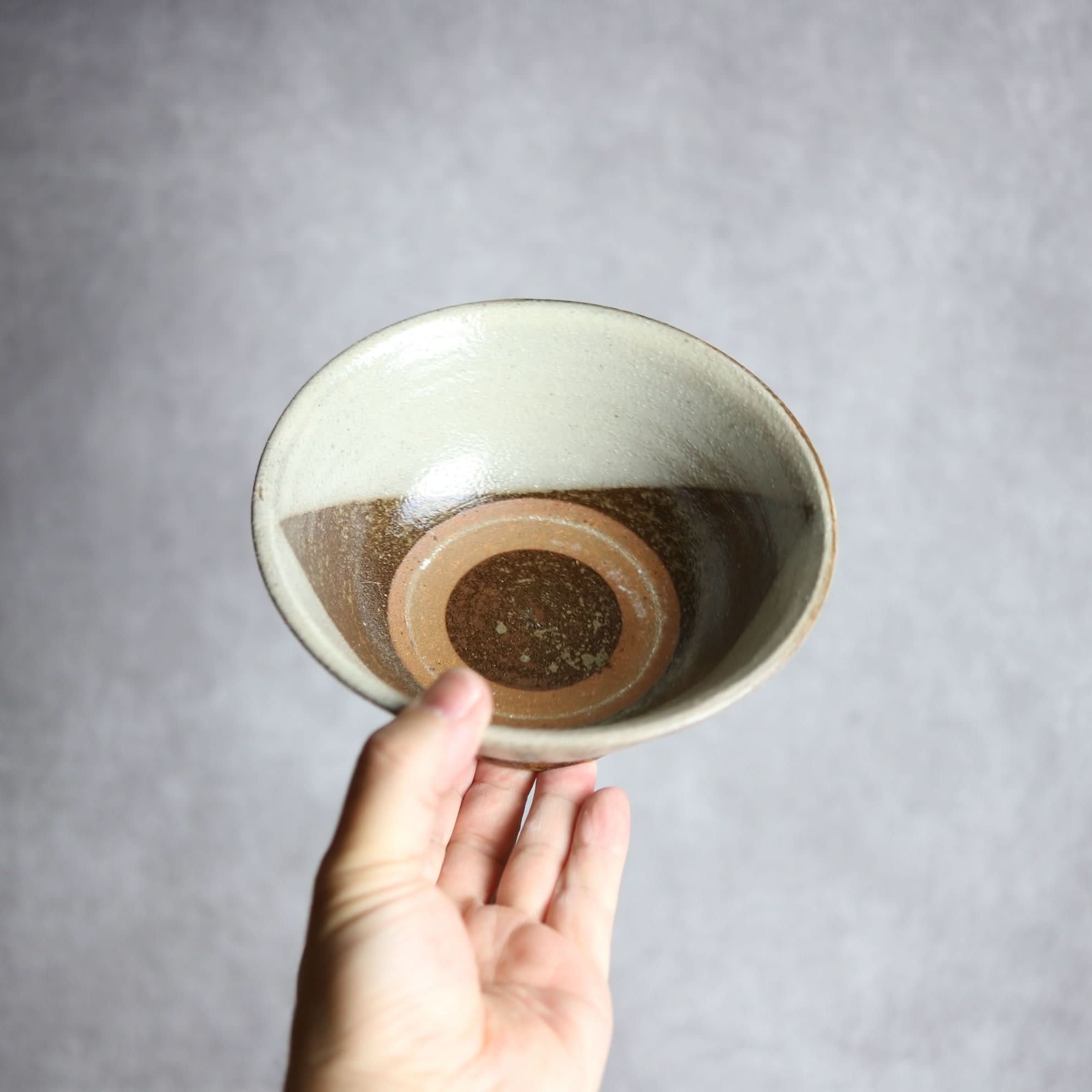 5寸マカイ1 白釉 やちむん 陶器 栄一工房 やちむん 陶器.