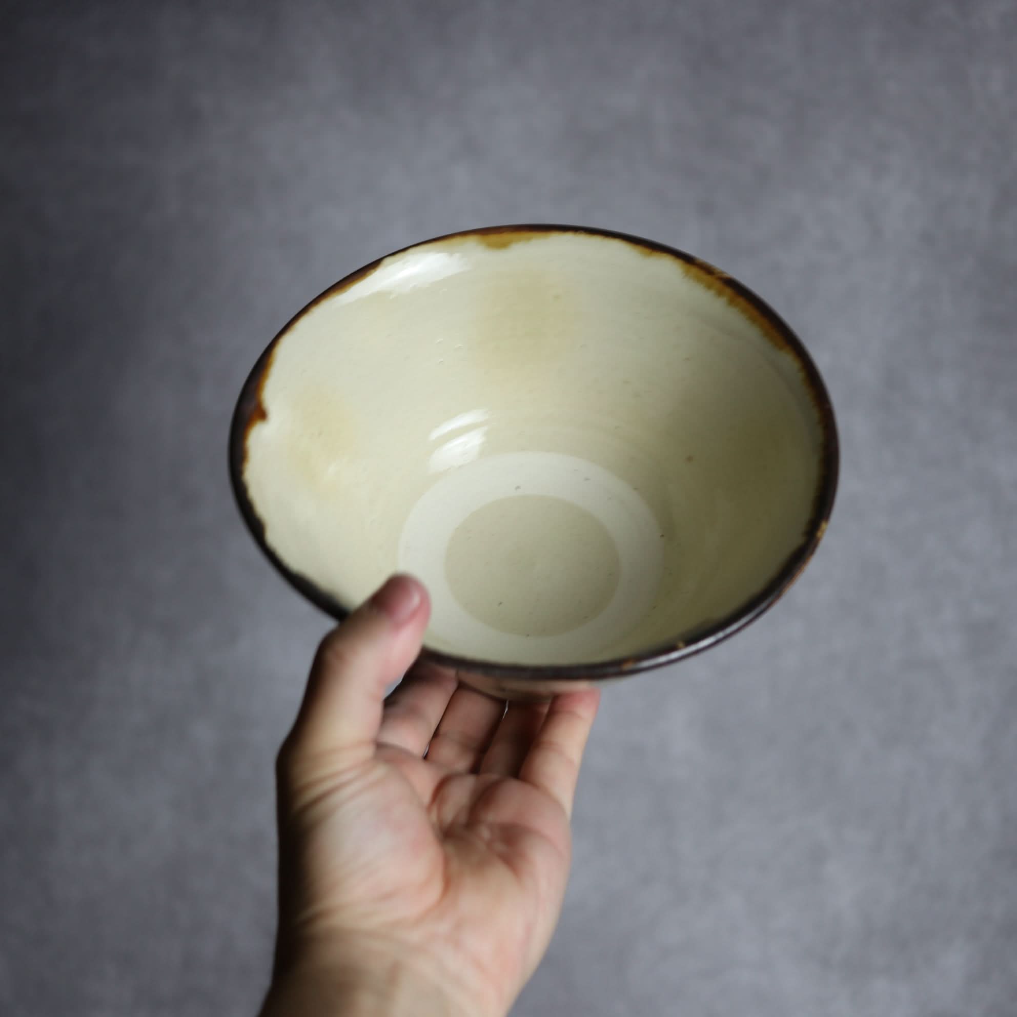 6寸マカイ1 三彩 点打やちむん 陶器 いずみ窯 島袋工房 やちむん 陶器.