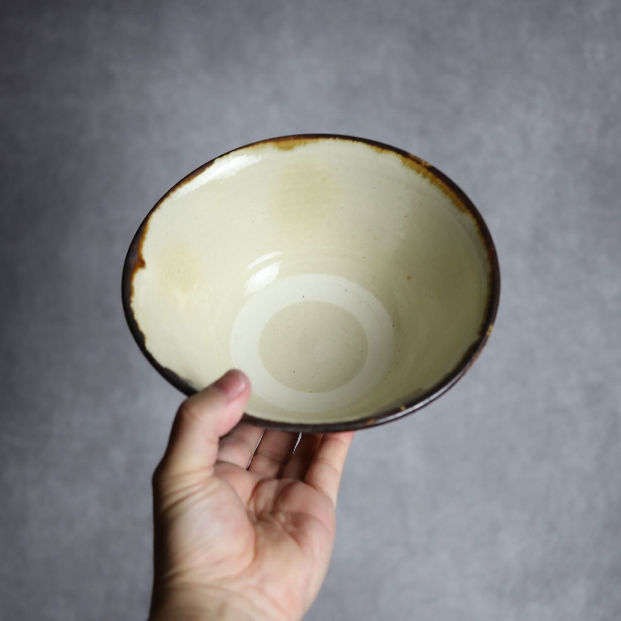 6寸マカイ1 三彩 点打やちむん 陶器 いずみ窯 島袋工房 やちむん 陶器.