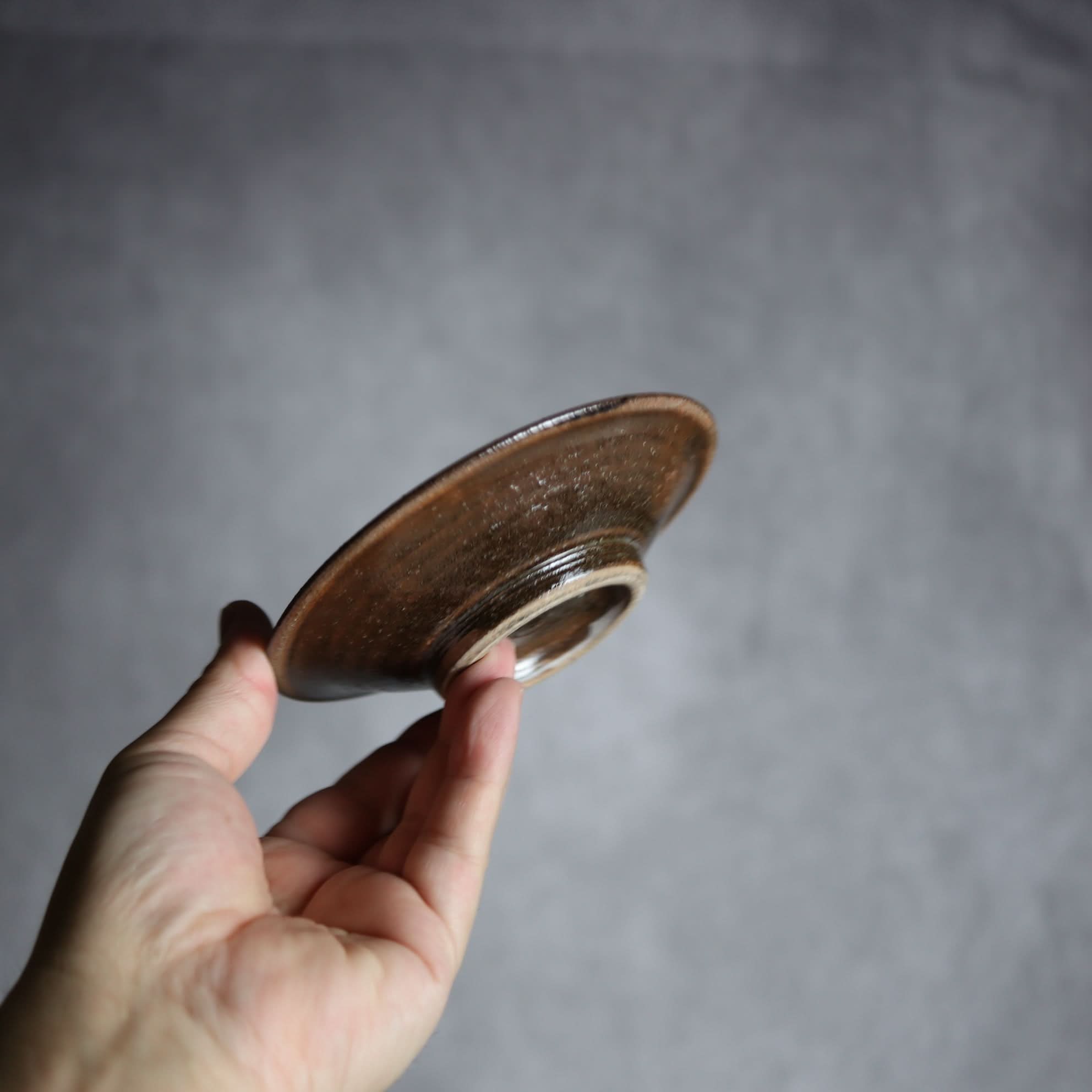 4寸皿1 三彩 点打 やちむん 陶器 いずみ窯 島袋工房 やちむん 陶器.