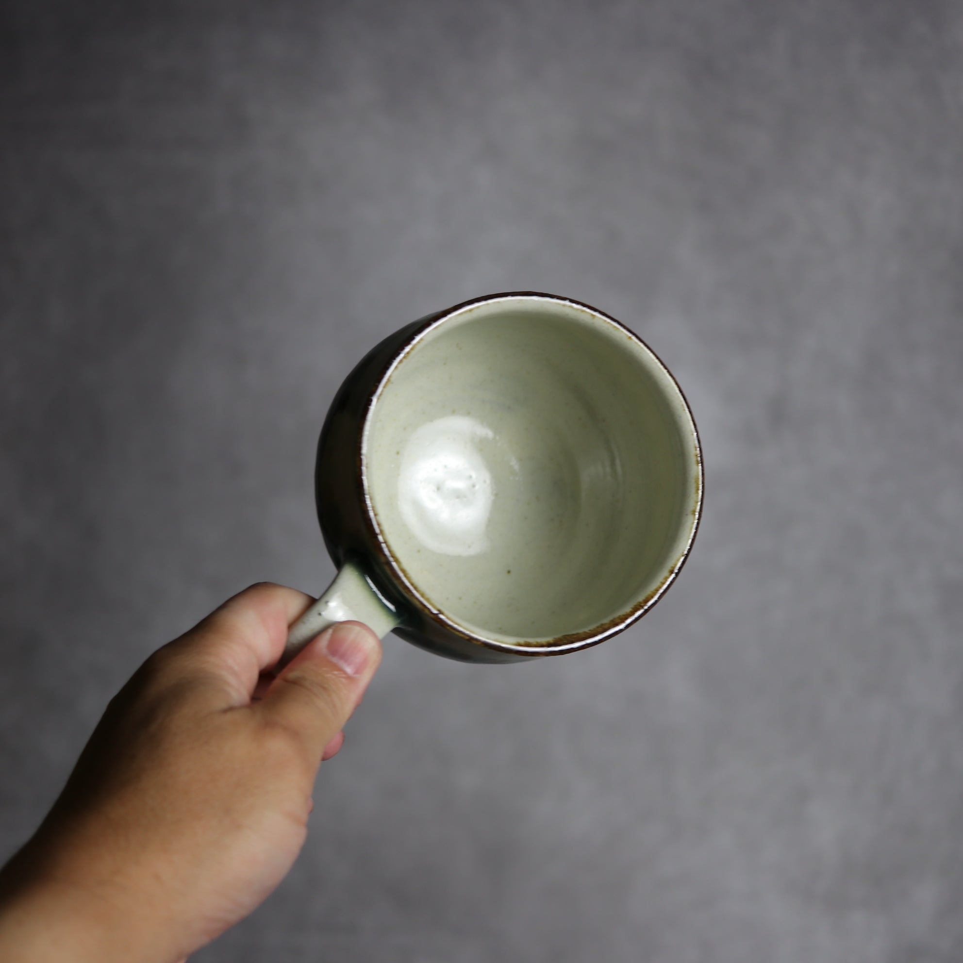 スープカップ1 三彩 点打 やちむん 陶器 やちむん工房 mug