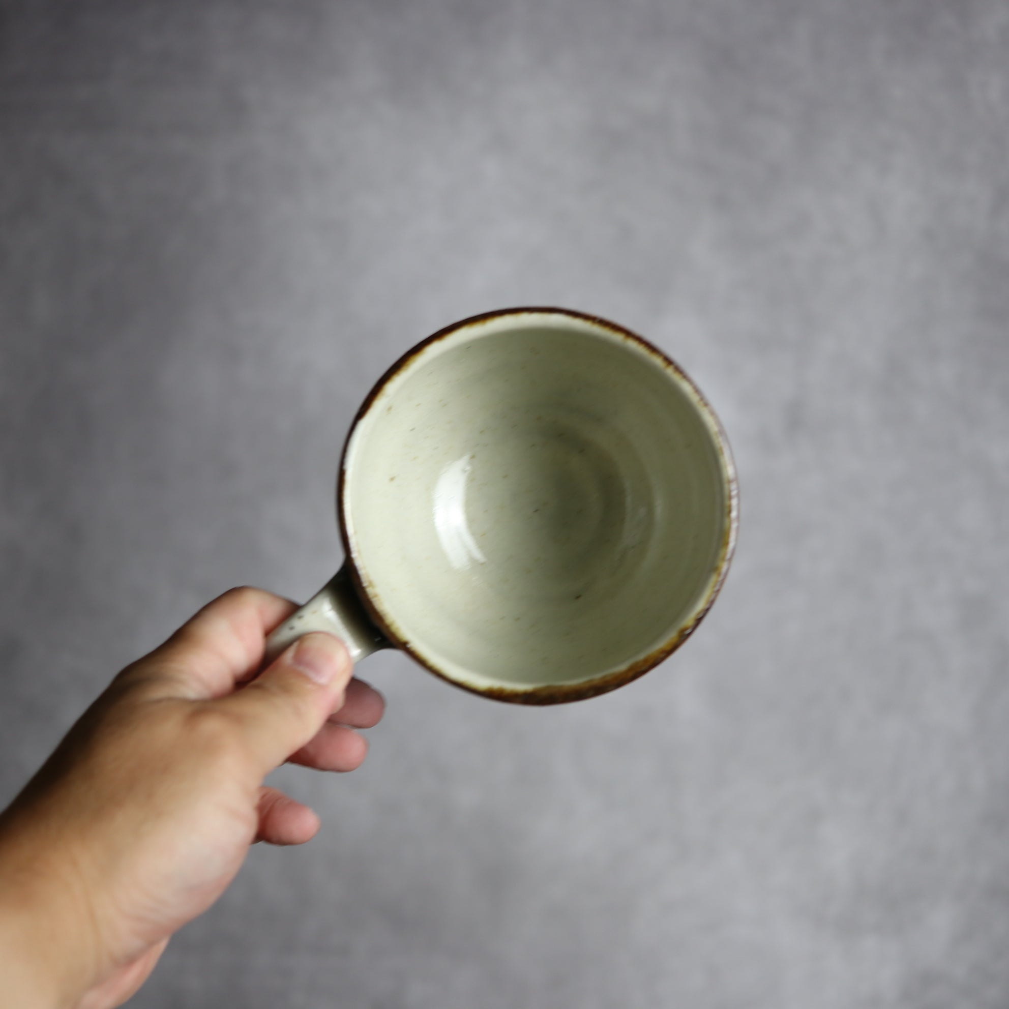 スープカップ1 三彩 点打 やちむん 陶器 やちむん工房 mug