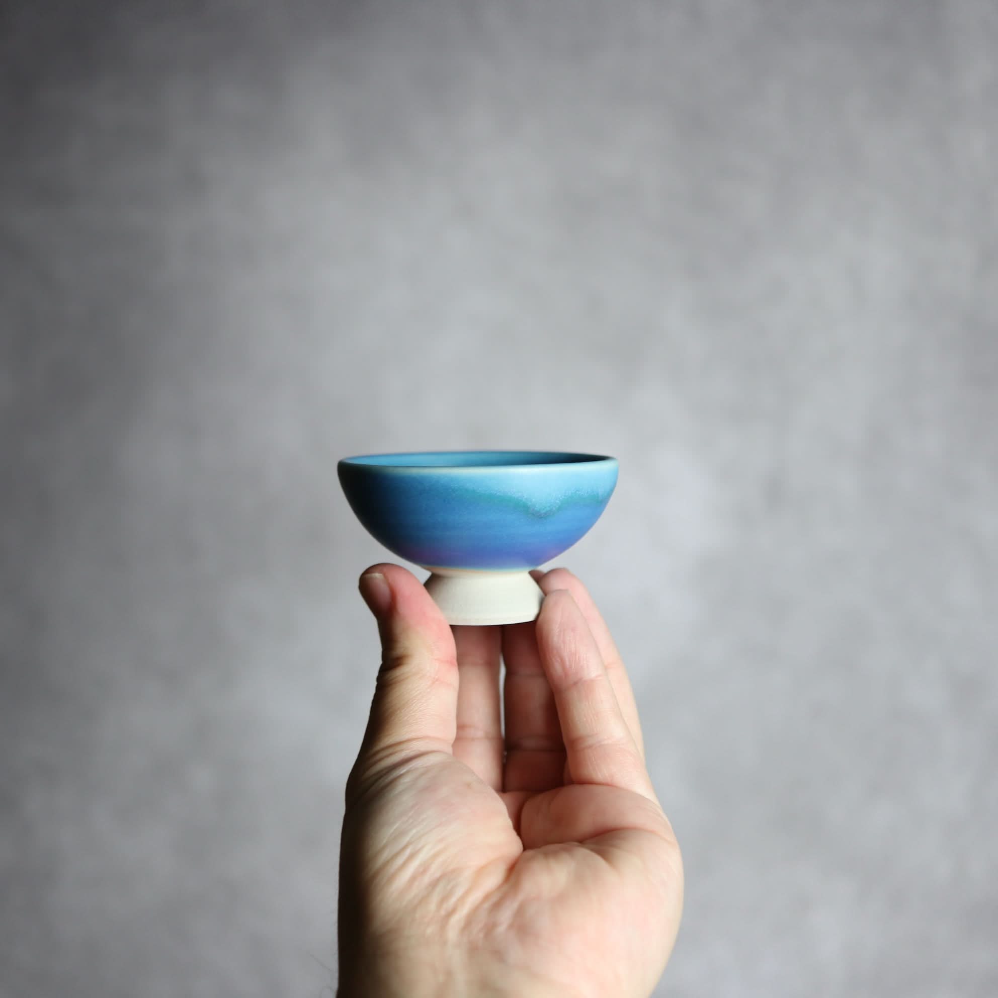 ぐい呑1 ペルシャ釉 やちむん 陶器 拓美窯 やちむん 陶器.