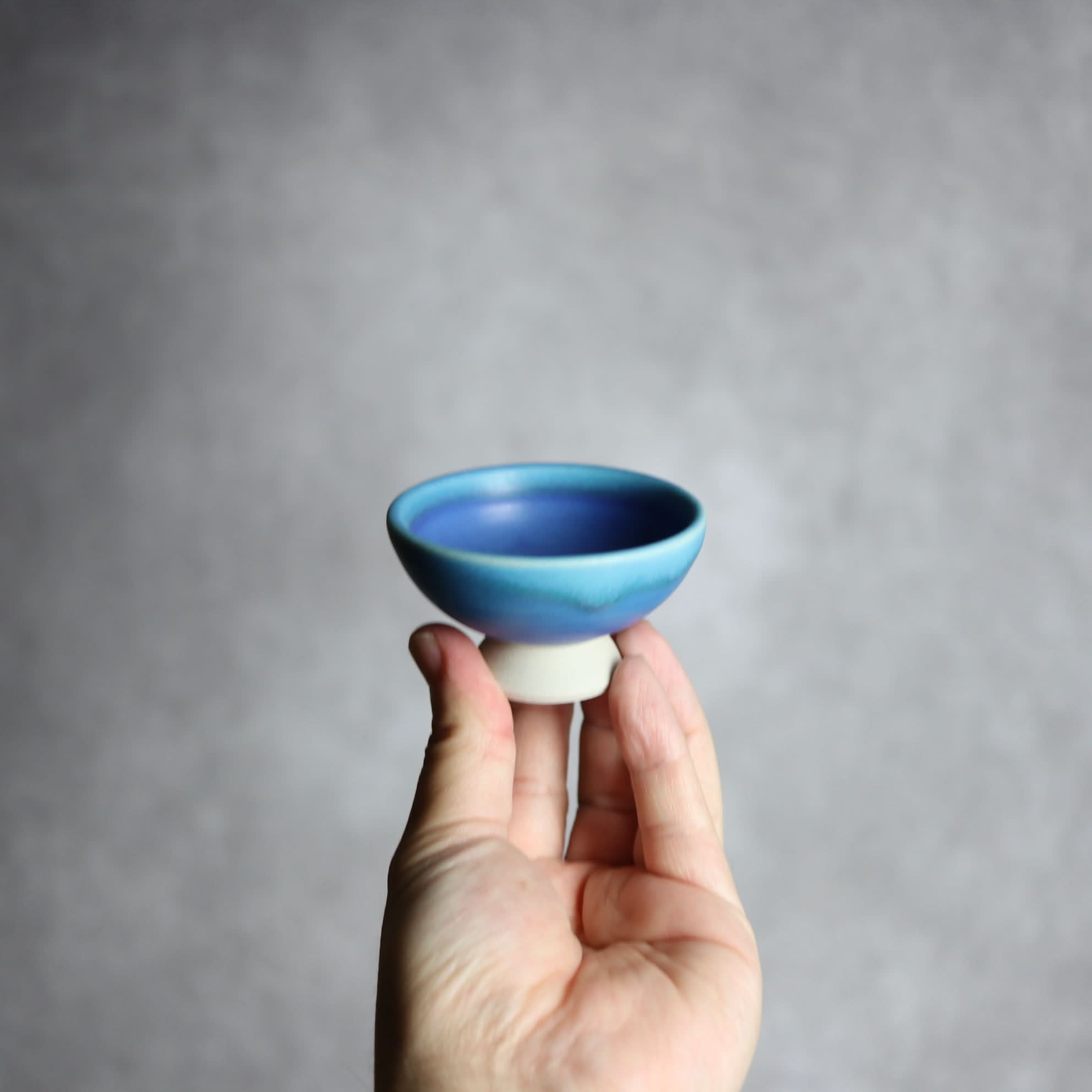 ぐい呑1 ペルシャ釉 やちむん 陶器 拓美窯 やちむん 陶器.