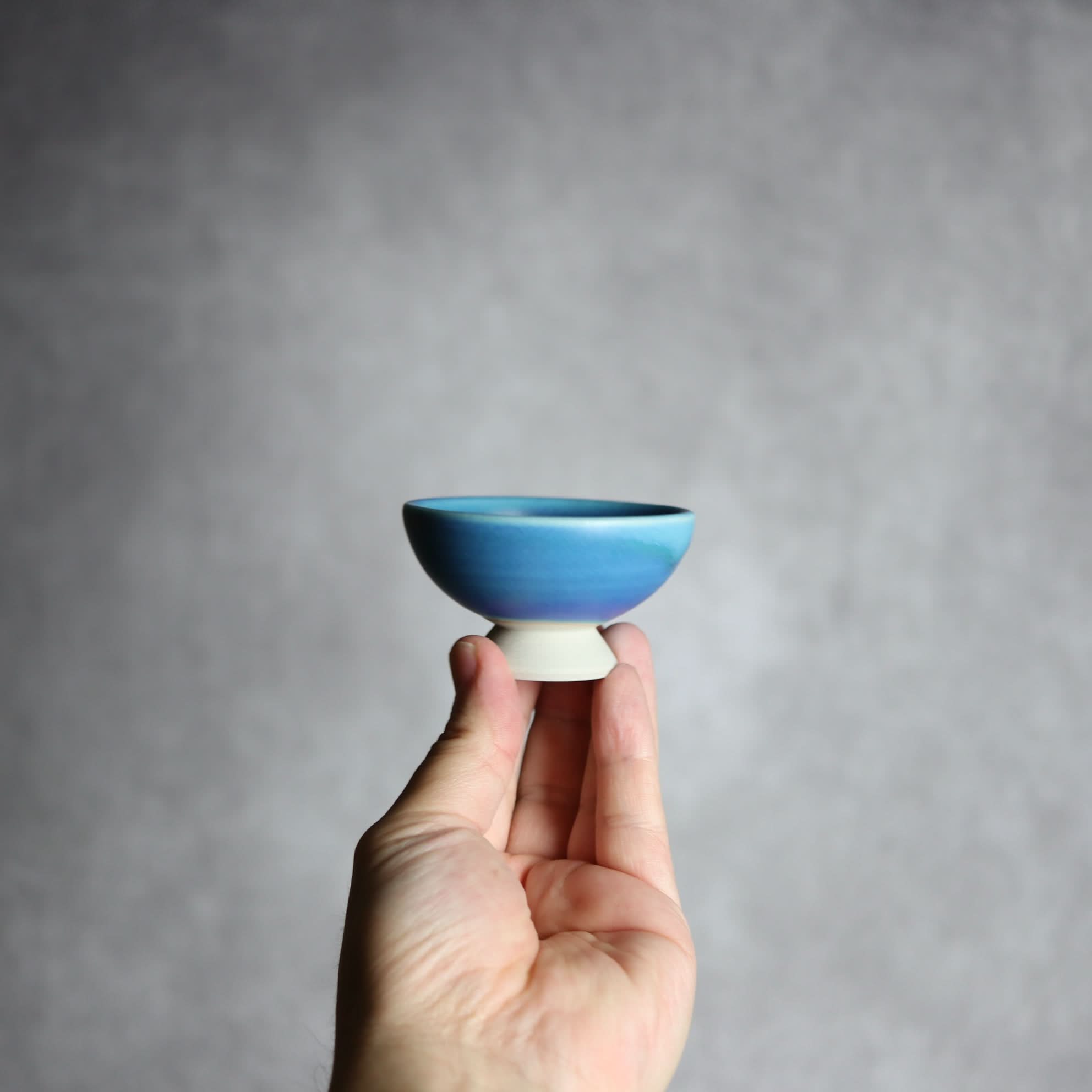 ぐい呑1 ペルシャ釉 やちむん 陶器 拓美窯 やちむん 陶器.