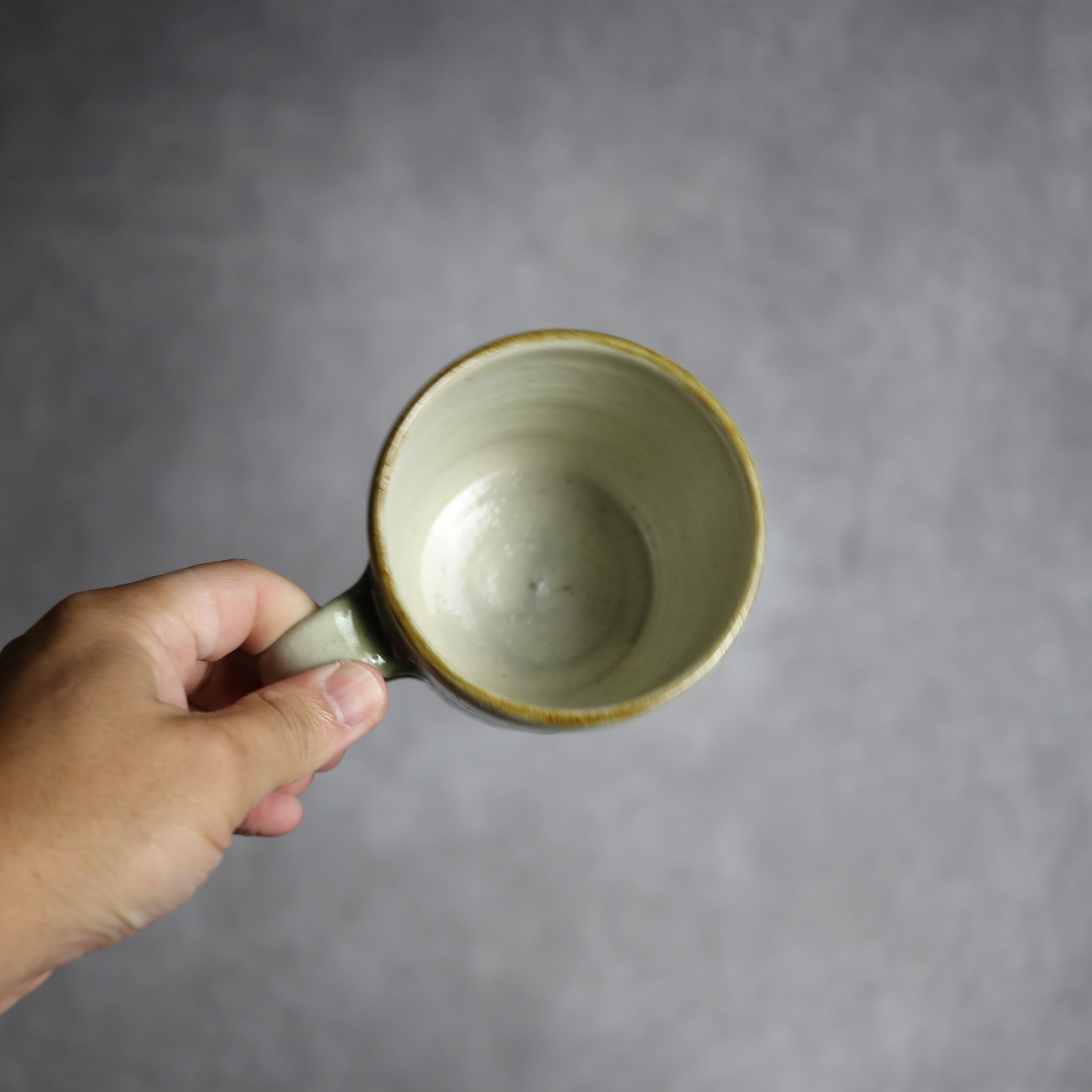 マグカップ2 三彩 点打 やちむん 陶器 やちむん工房 mug