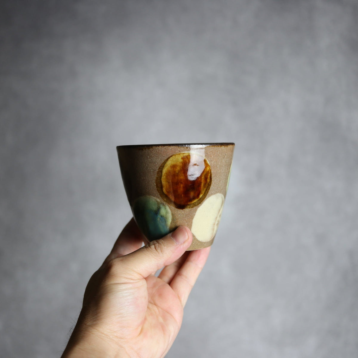 フリーカップ1 貝紋 やちむん 陶器 エドメ陶房 やちむん 陶器.