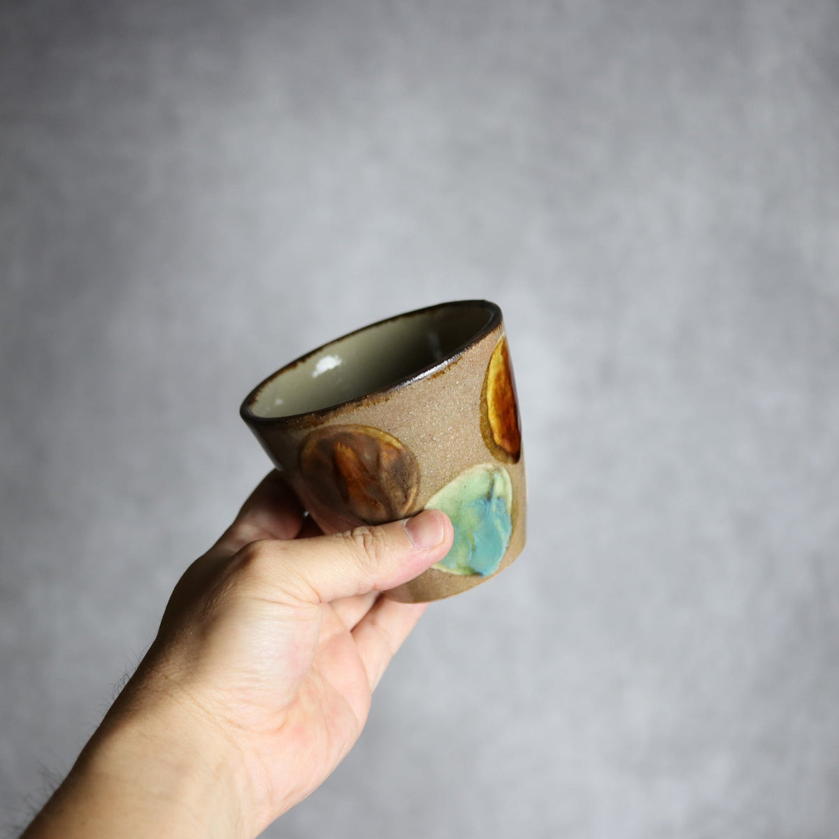 フリーカップ1 貝紋 やちむん 陶器 エドメ陶房 やちむん 陶器.