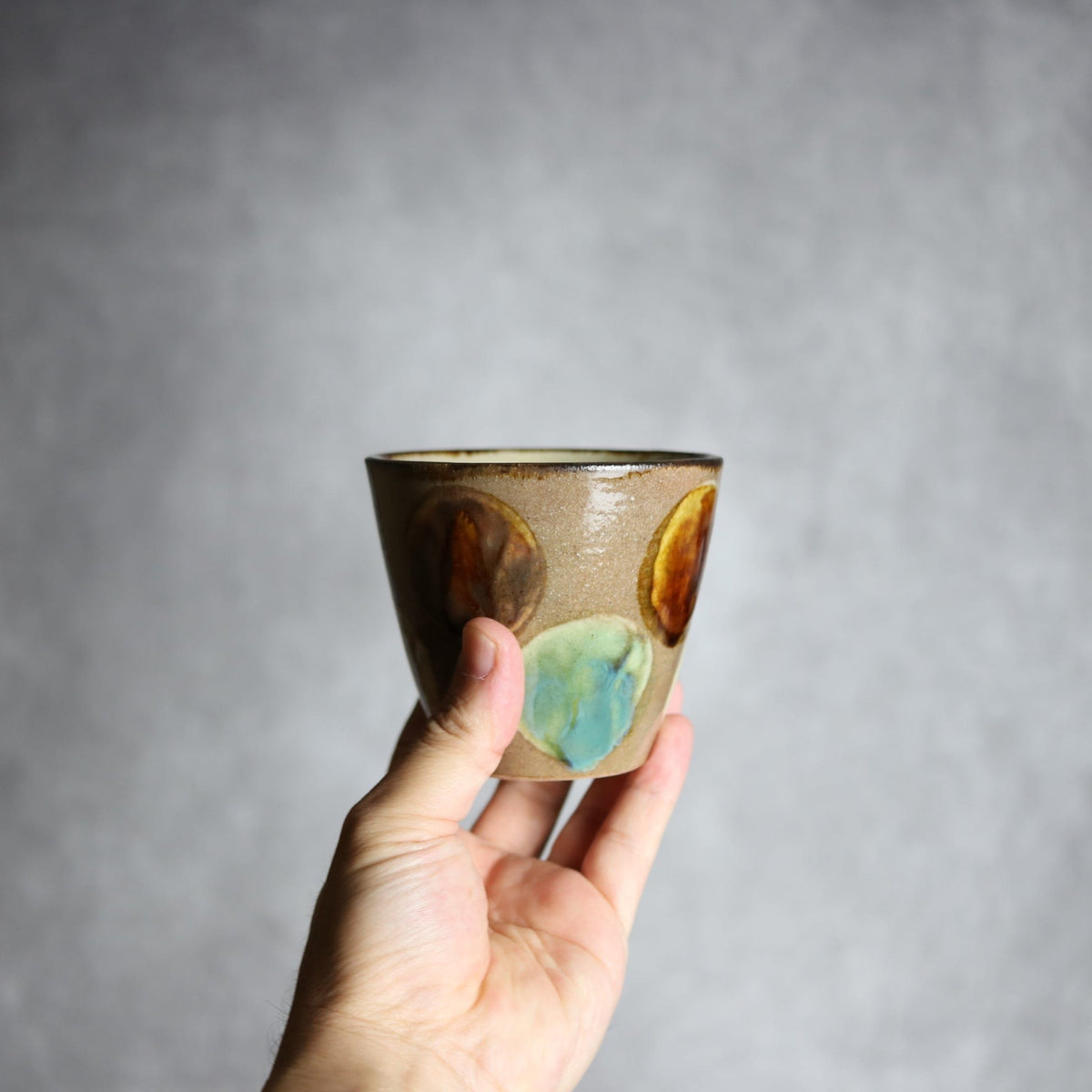 フリーカップ1 貝紋 やちむん 陶器 エドメ陶房 やちむん 陶器.
