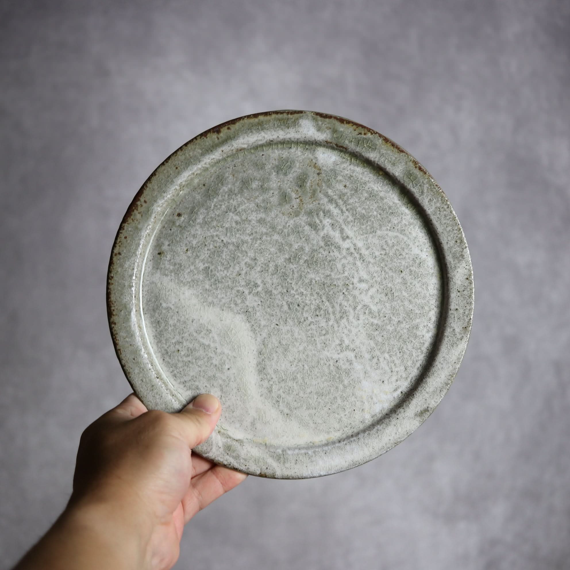 7寸平皿2 やちむん 陶器 森製陶所 陶器.