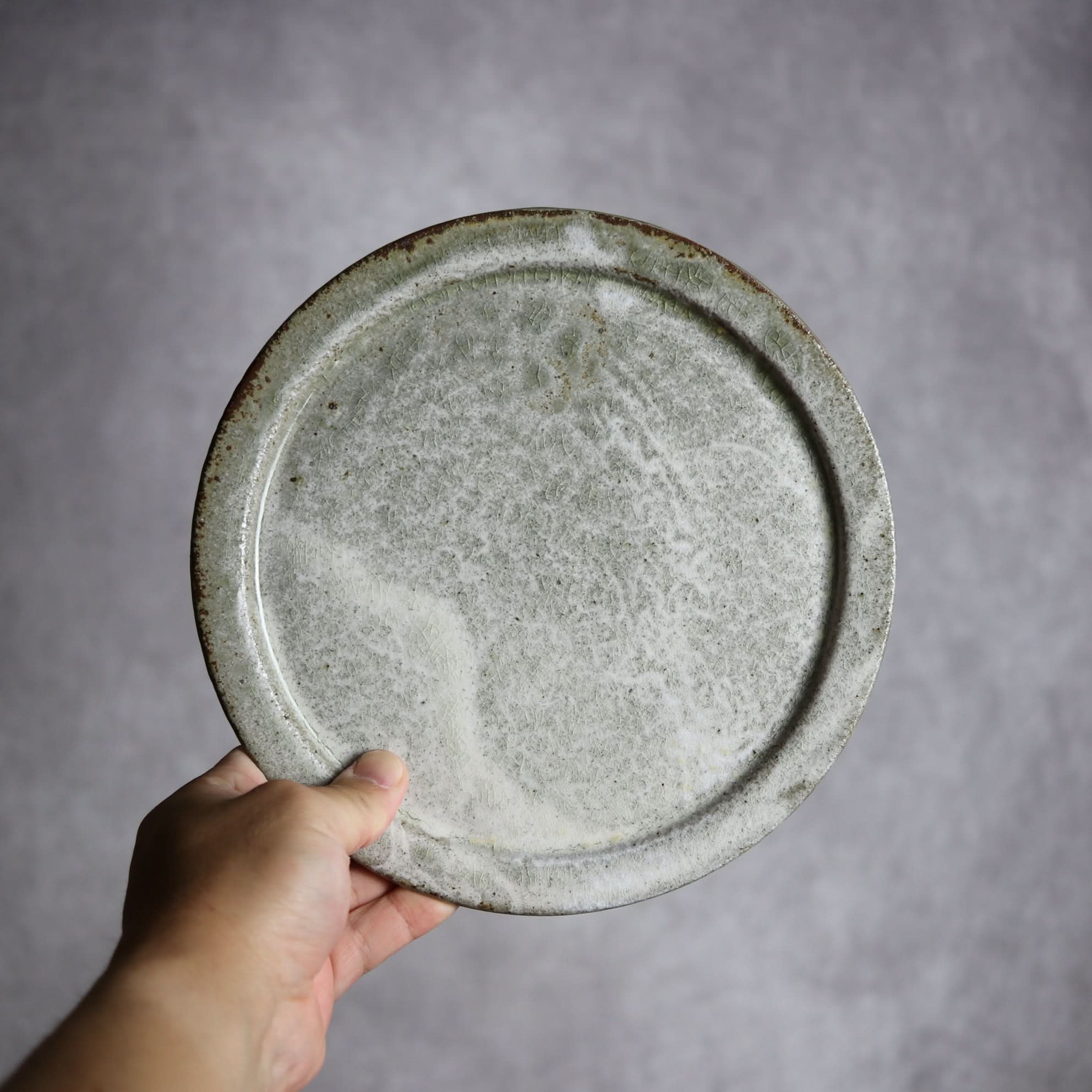 7寸平皿2 やちむん 陶器 森製陶所 陶器.