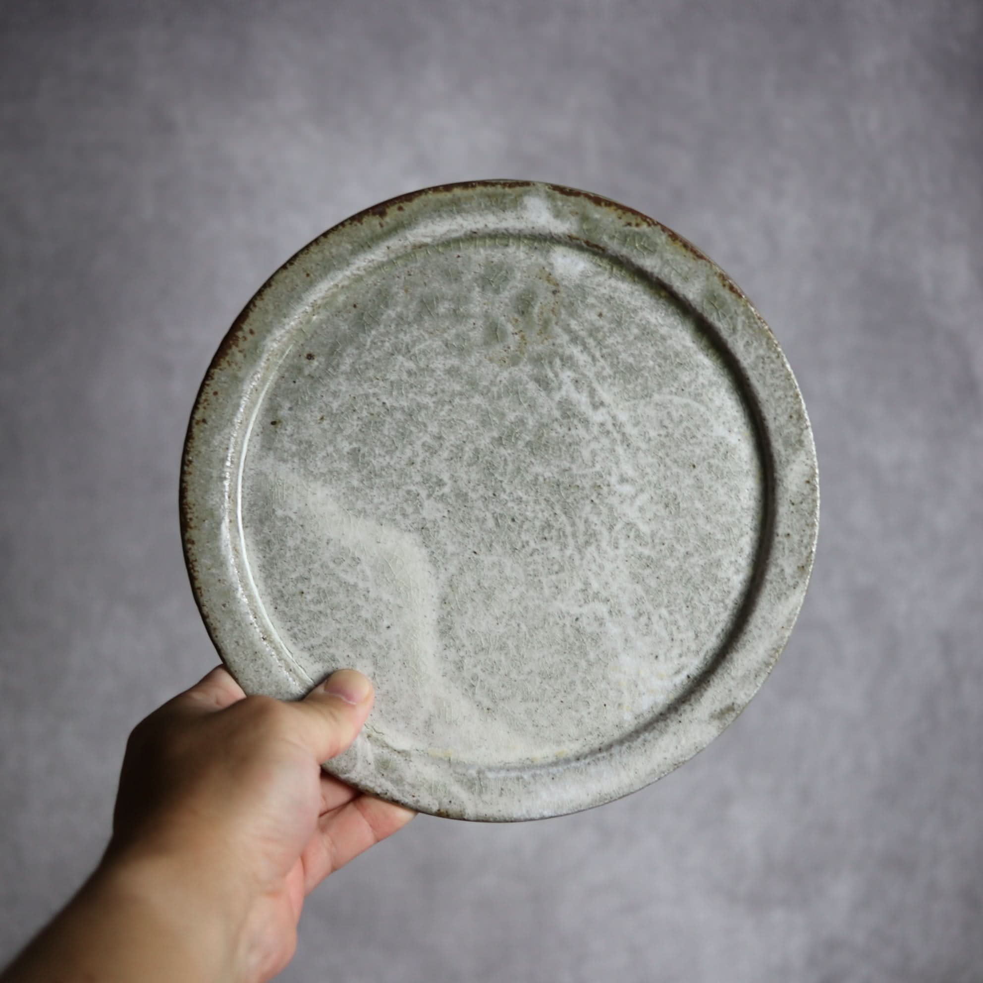 7寸平皿2 やちむん 陶器 森製陶所 陶器.