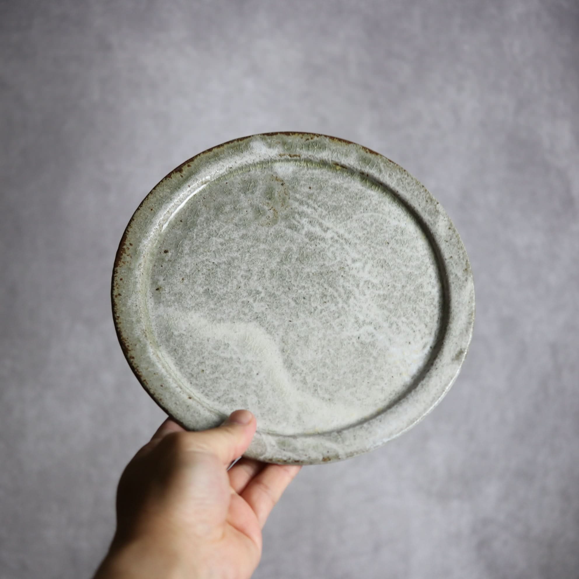 7寸平皿2 やちむん 陶器 森製陶所 陶器.