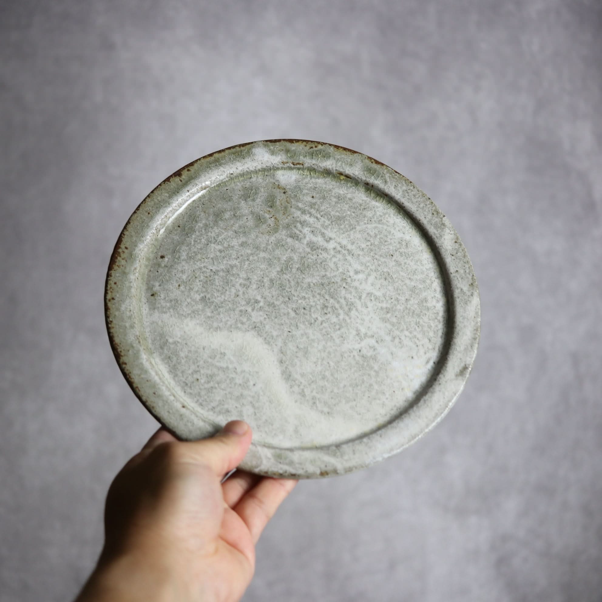 7寸平皿2 やちむん 陶器 森製陶所 陶器.