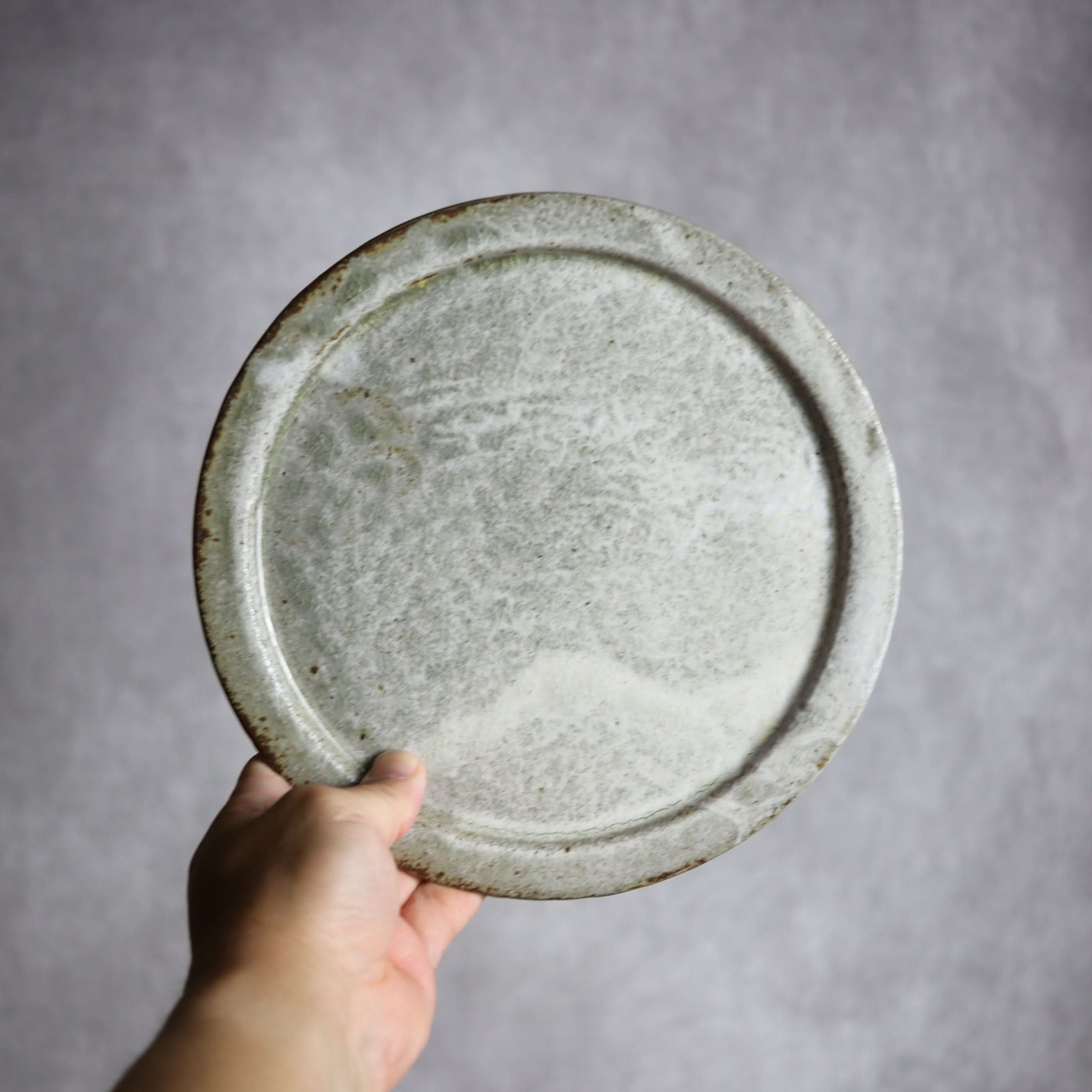 7寸平皿2 やちむん 陶器 森製陶所 陶器.