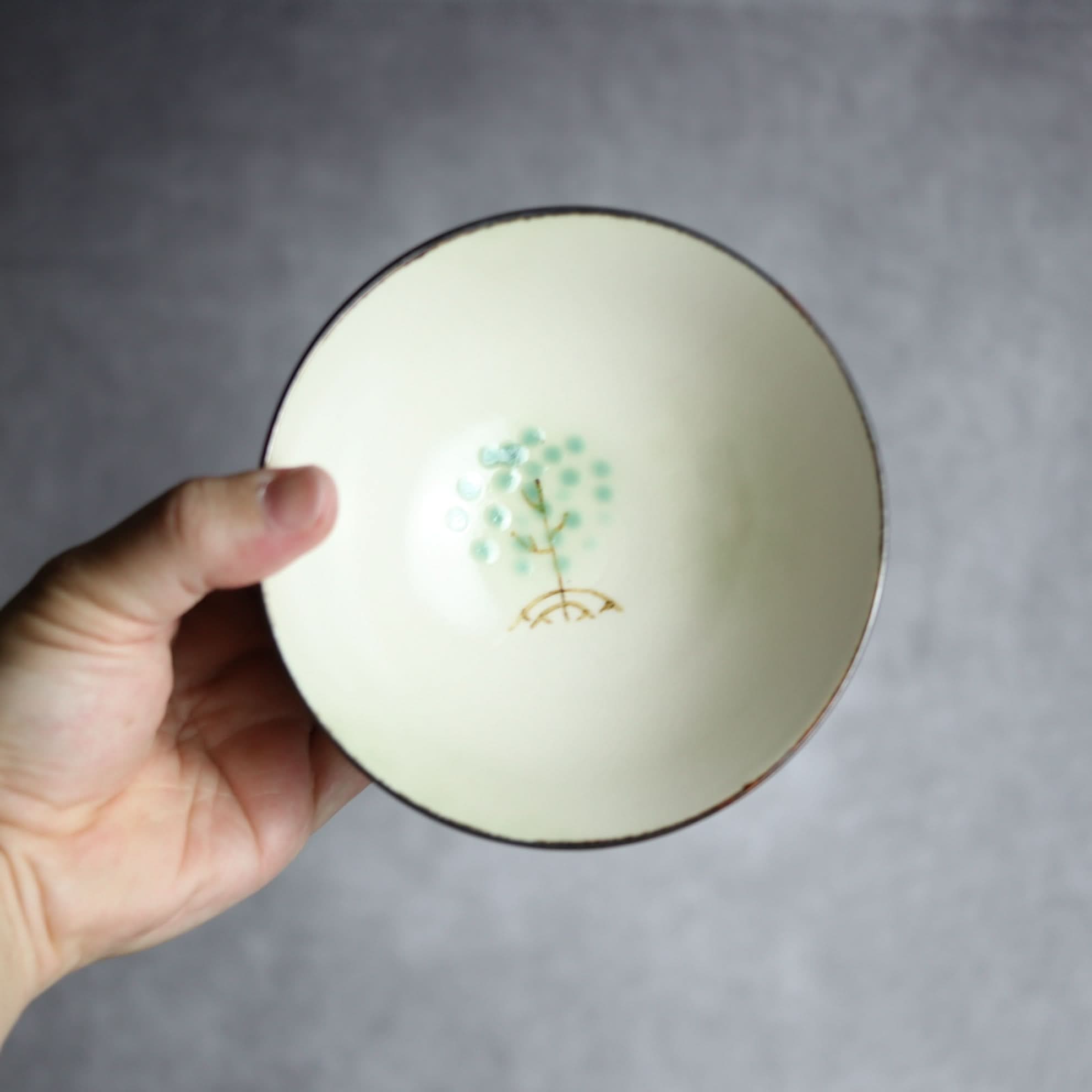 マカイ小 ヤマネコマングローブ3 やちむん 陶器 atelier qucchane やちむん 陶器.