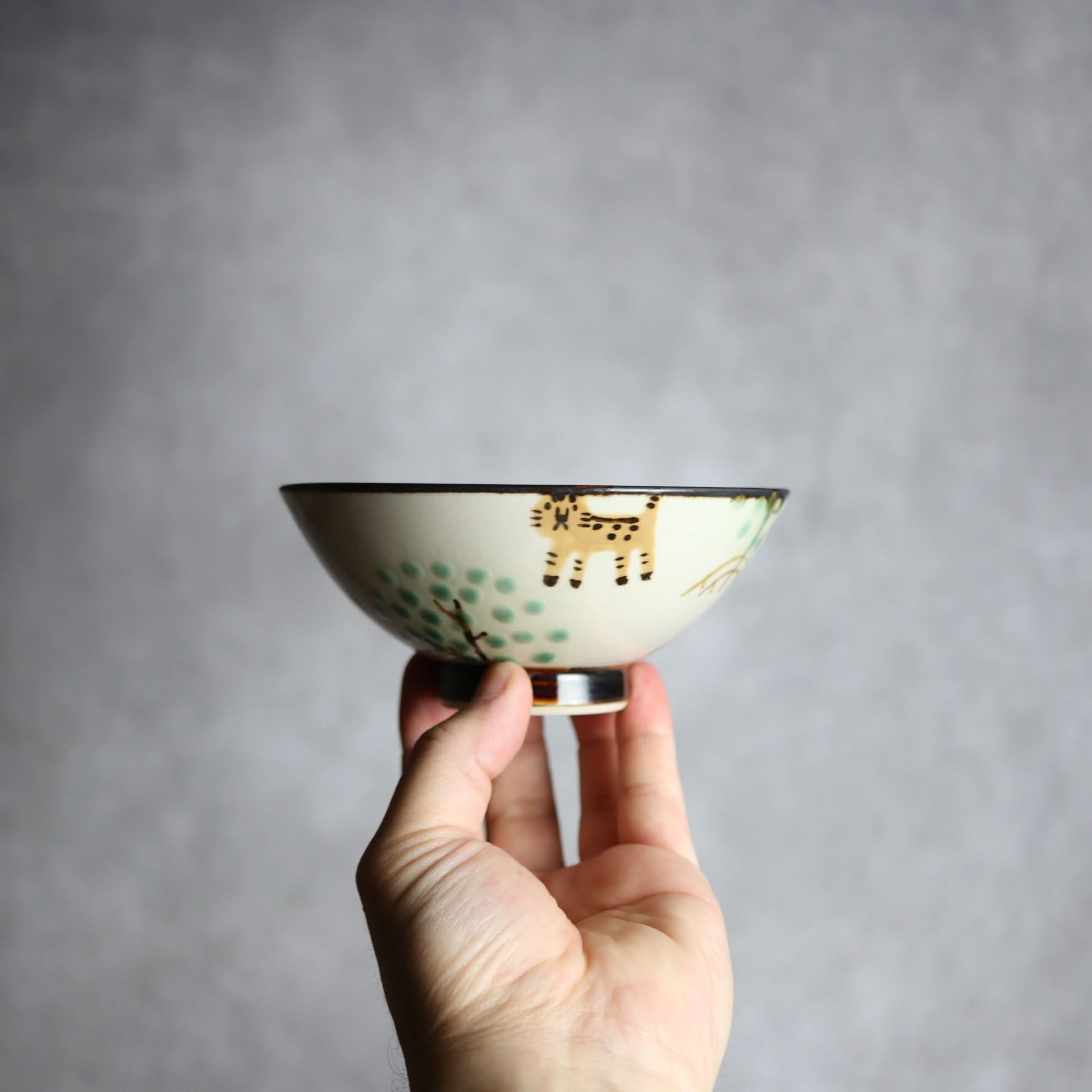 マカイ小 ヤマネコマングローブ3 やちむん 陶器 atelier qucchane やちむん 陶器.