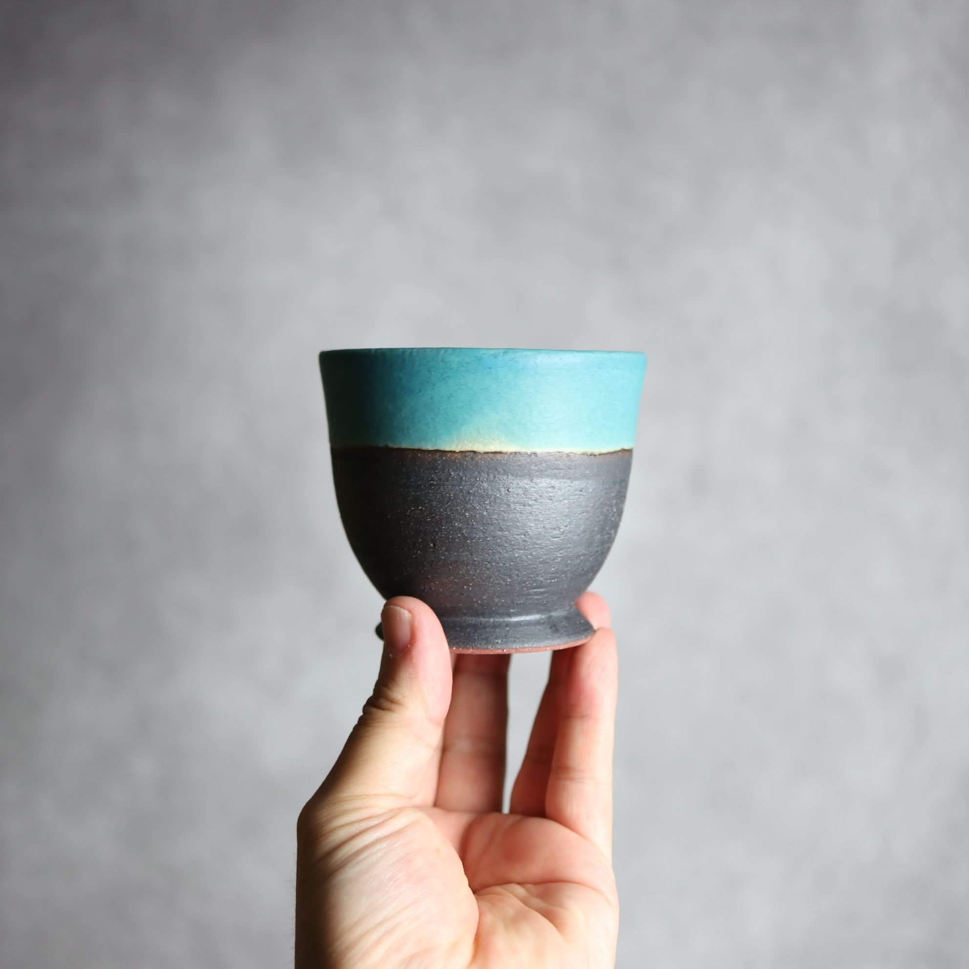 裾付き湯呑1 ペルシャ釉 やちむん 陶器 陶と厨子甕 ひ窯 やちむん 陶器.