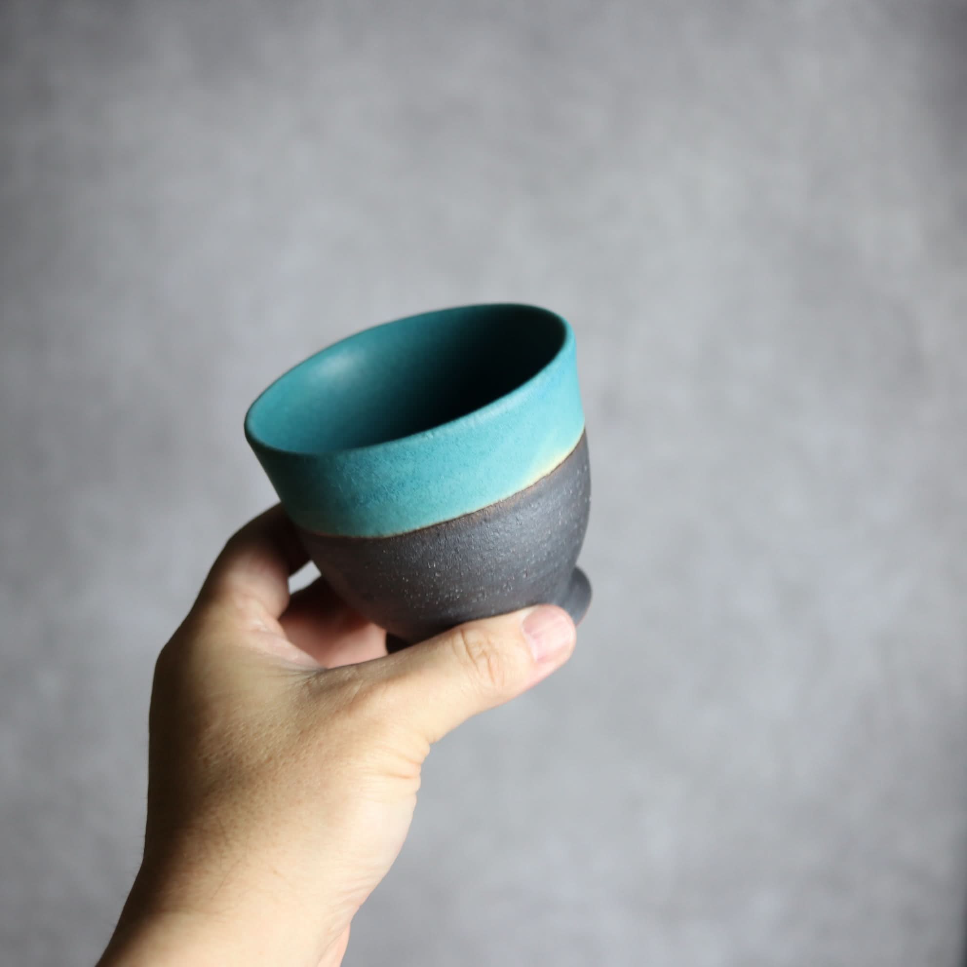 裾付き湯呑1 ペルシャ釉 やちむん 陶器 陶と厨子甕 ひ窯 やちむん 陶器.