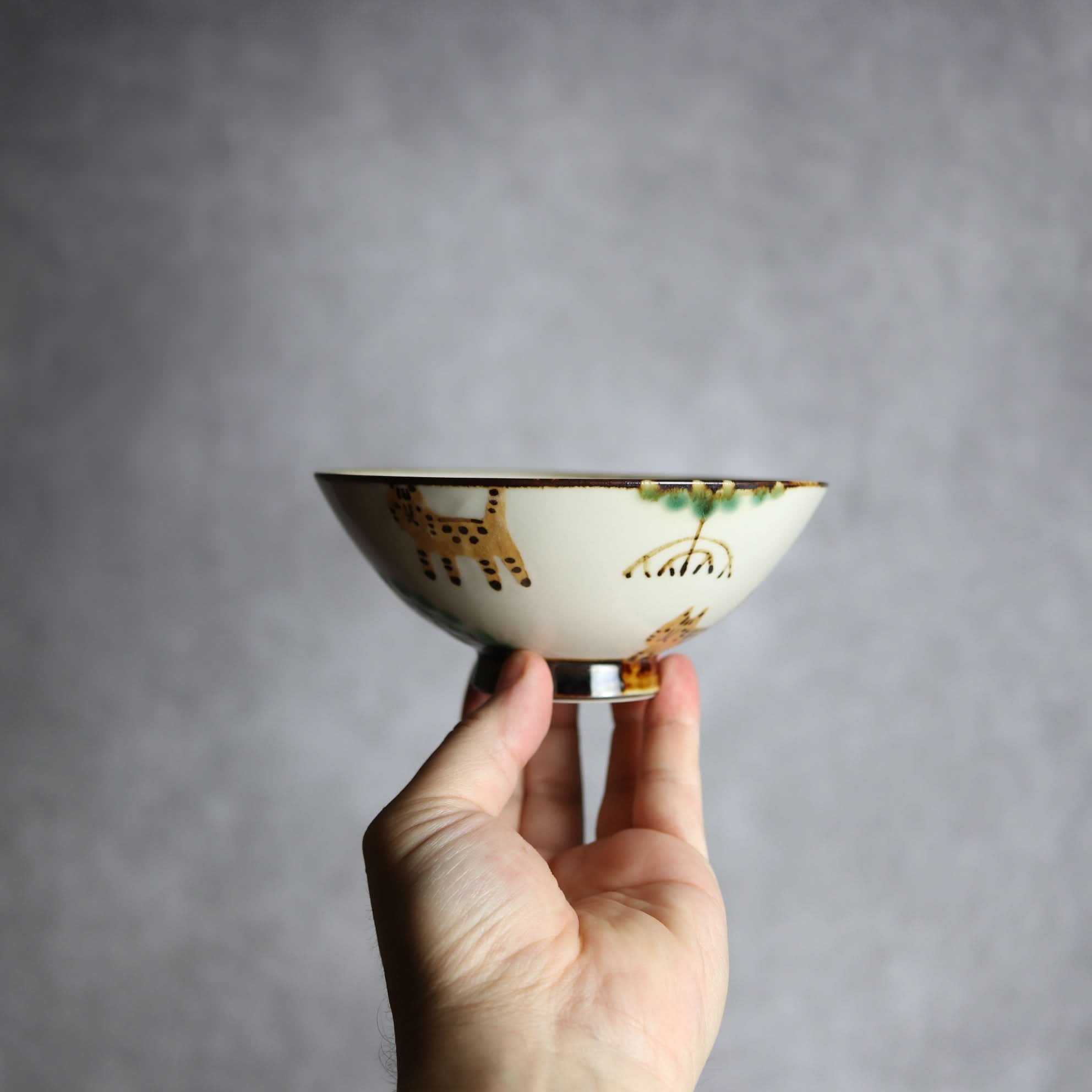 マカイ小 ヤマネコマングローブ4 やちむん 陶器 atelier qucchane やちむん 陶器.