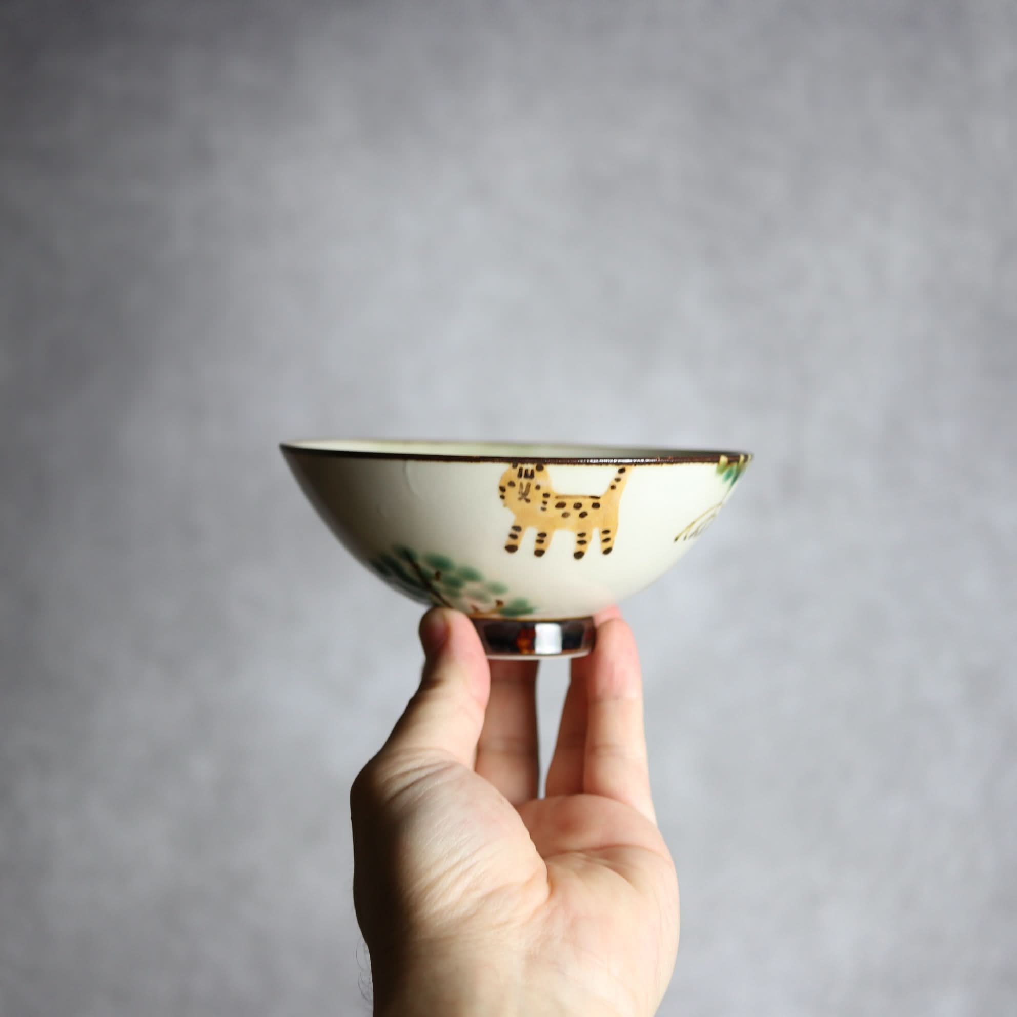 マカイ小 ヤマネコマングローブ4 やちむん 陶器 atelier qucchane やちむん 陶器.