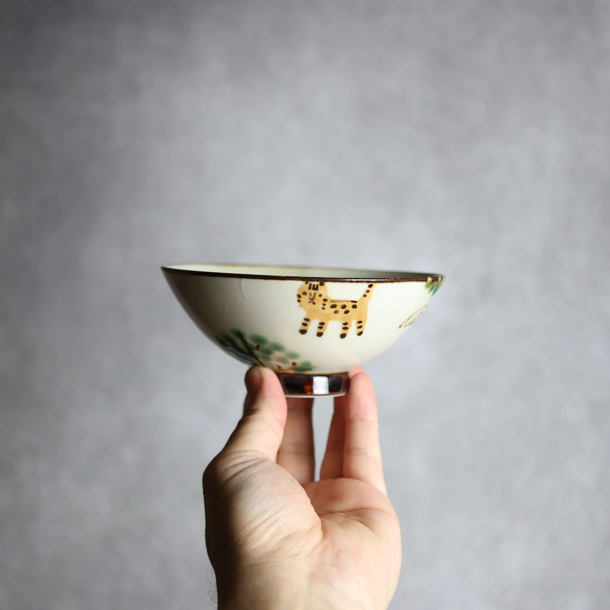 マカイ小 ヤマネコマングローブ4 やちむん 陶器 atelier qucchane やちむん 陶器.