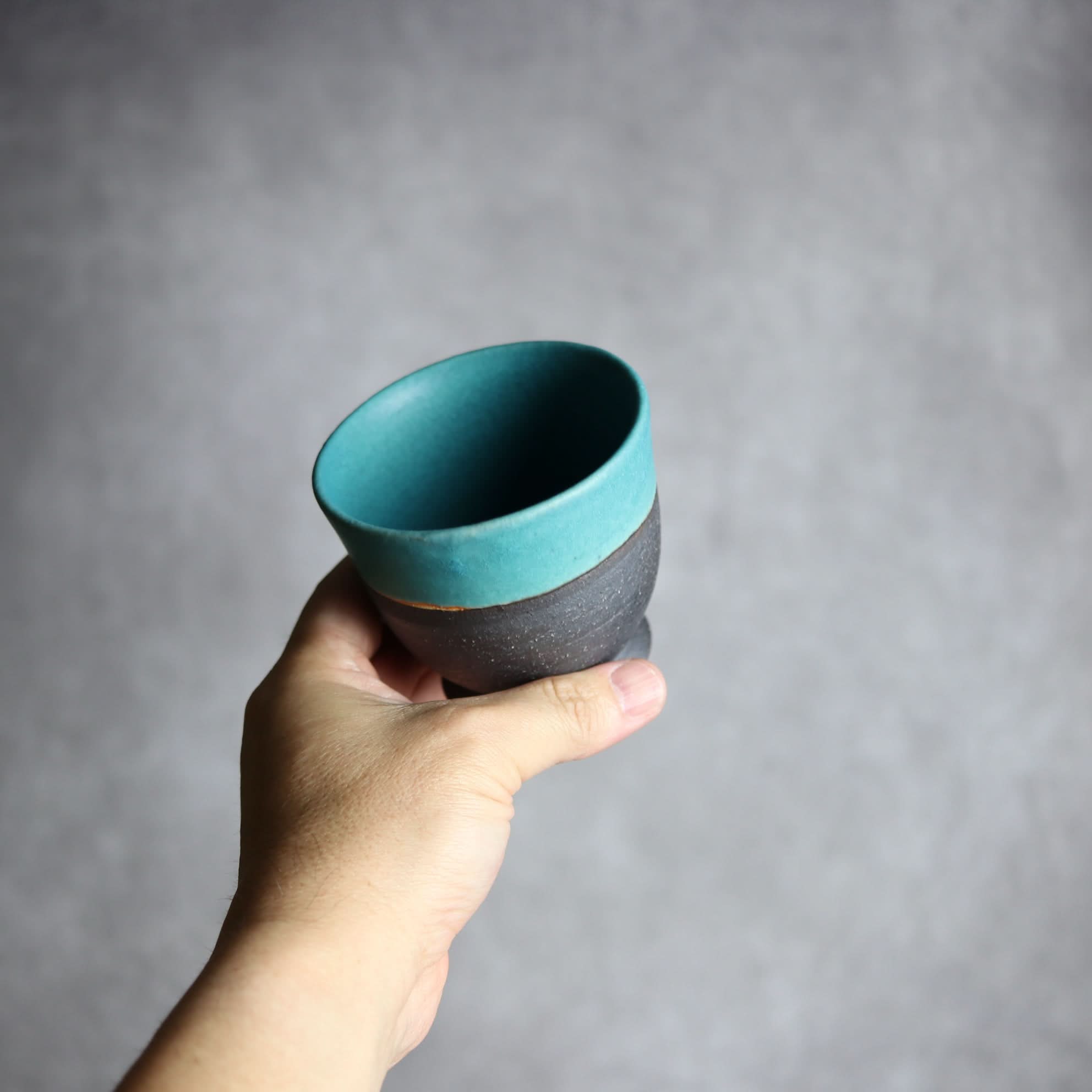 裾付き湯呑1 ペルシャ釉 やちむん 陶器 陶と厨子甕 ひ窯 やちむん 陶器.