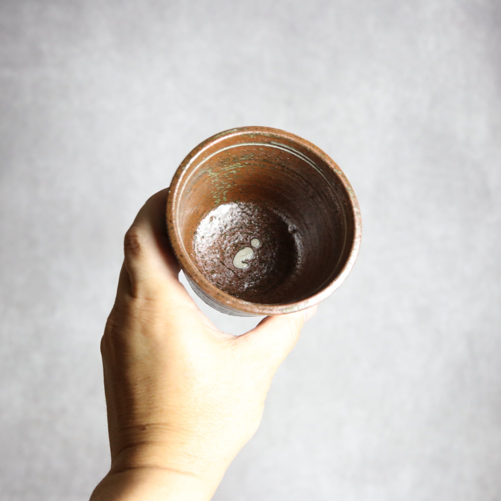 そば猪口1 イッチン ライン やちむん 陶器 榮一工房