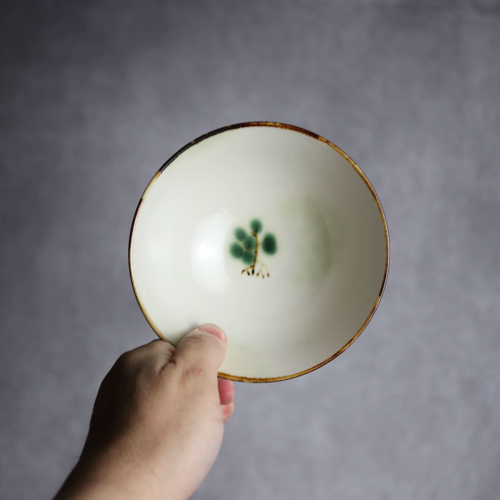 マカイ小 ヤマネコマングローブ4 やちむん 陶器 atelier qucchane やちむん 陶器.