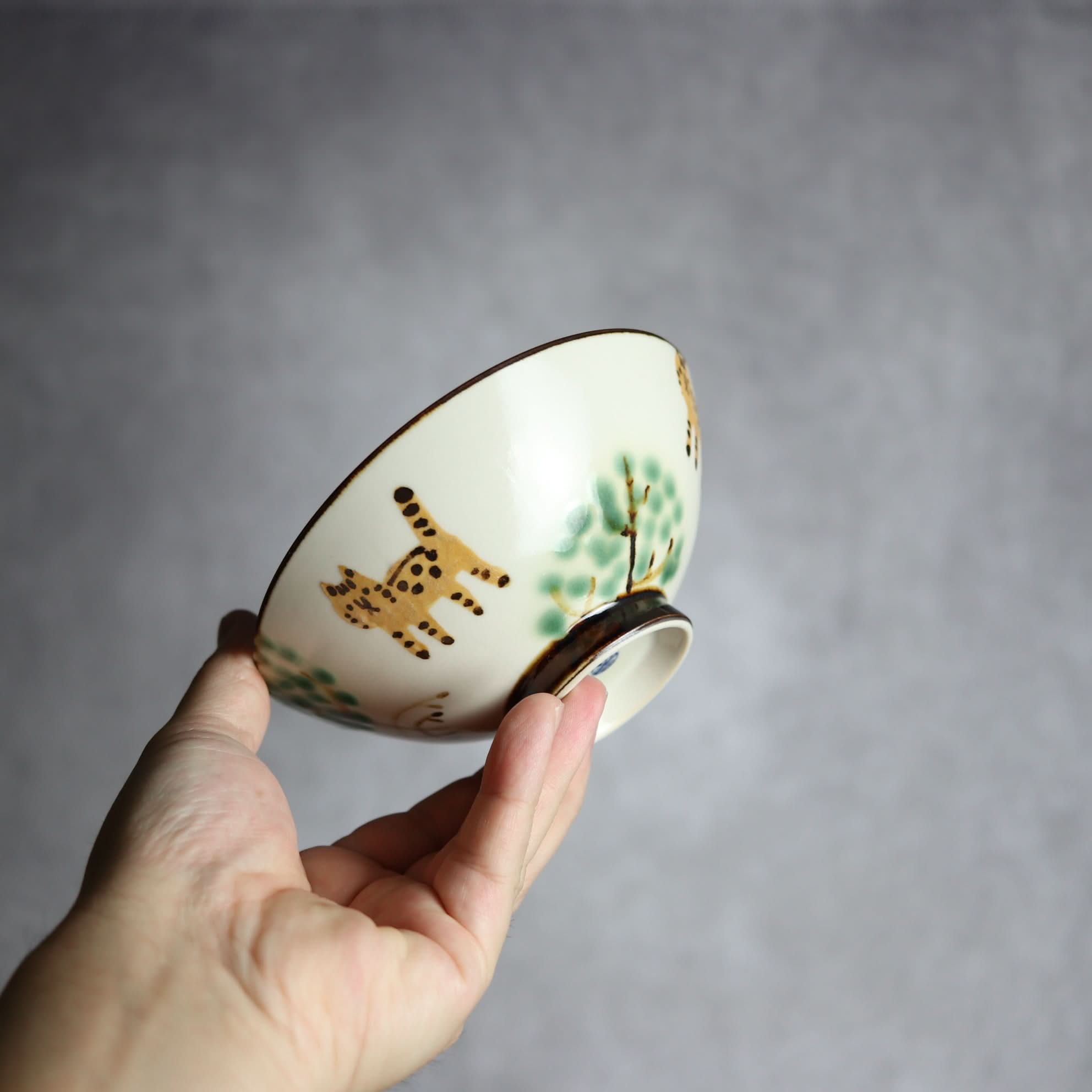 マカイ小 ヤマネコマングローブ4 やちむん 陶器 atelier qucchane やちむん 陶器.