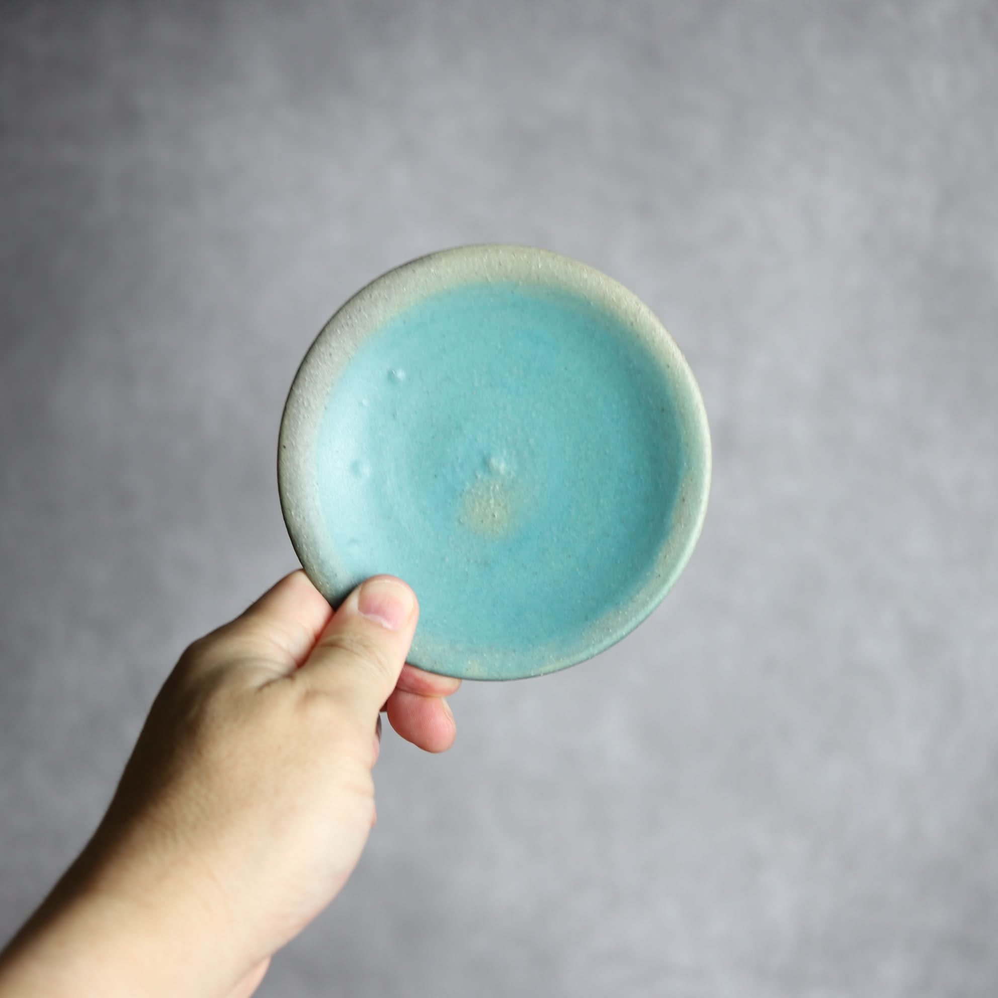 3.5寸皿1 ペルシャ釉 やちむん 陶器 陶と厨子甕 ひ窯 やちむん 陶器.