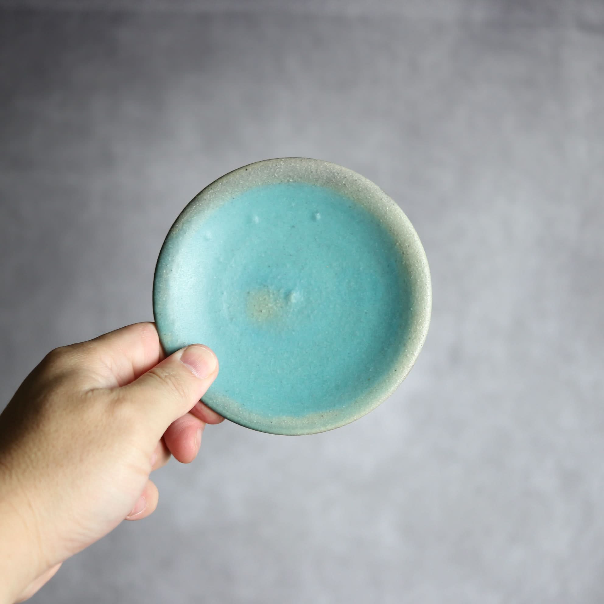 3.5寸皿1 ペルシャ釉 やちむん 陶器 陶と厨子甕 ひ窯 やちむん 陶器.