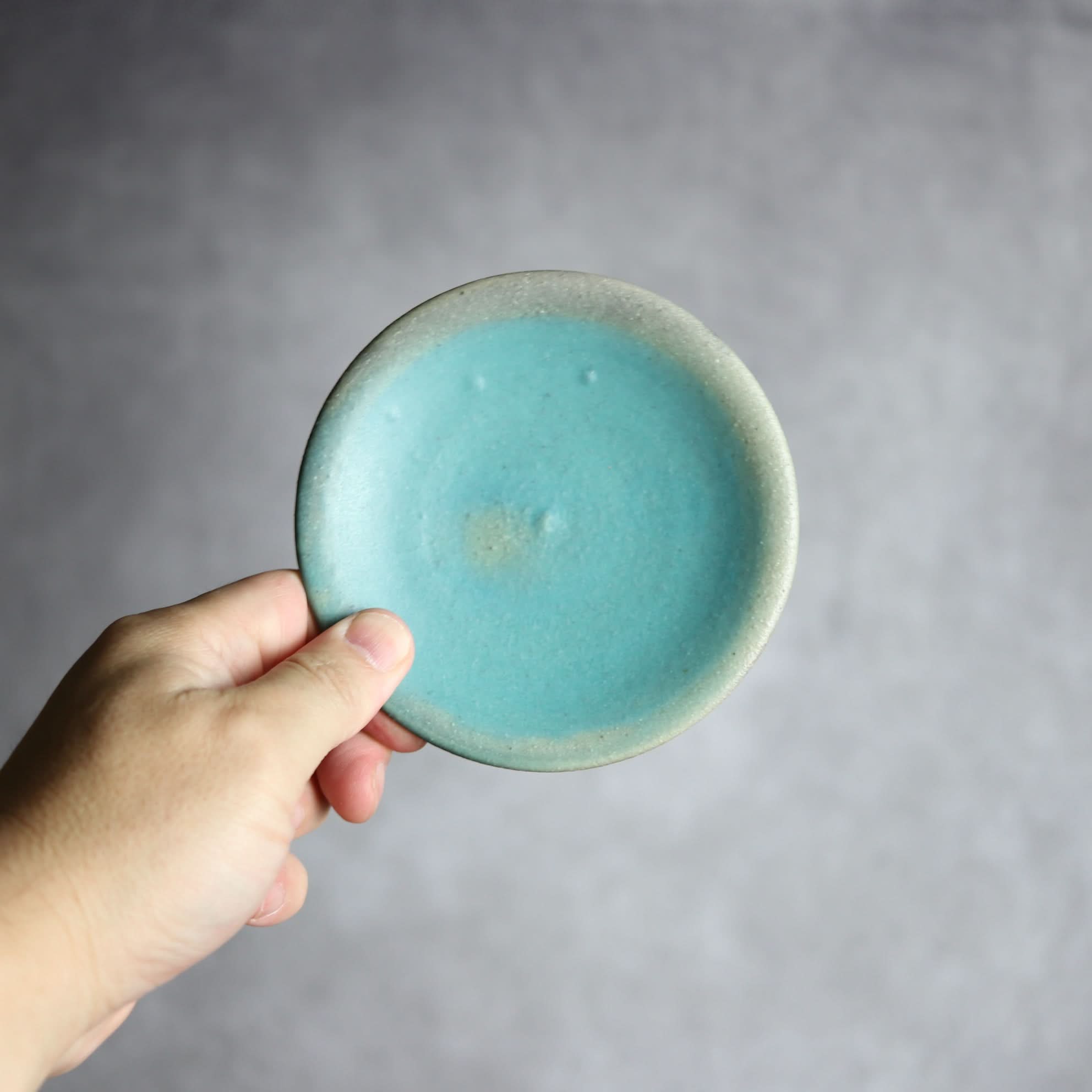 3.5寸皿1 ペルシャ釉 やちむん 陶器 陶と厨子甕 ひ窯 やちむん 陶器.