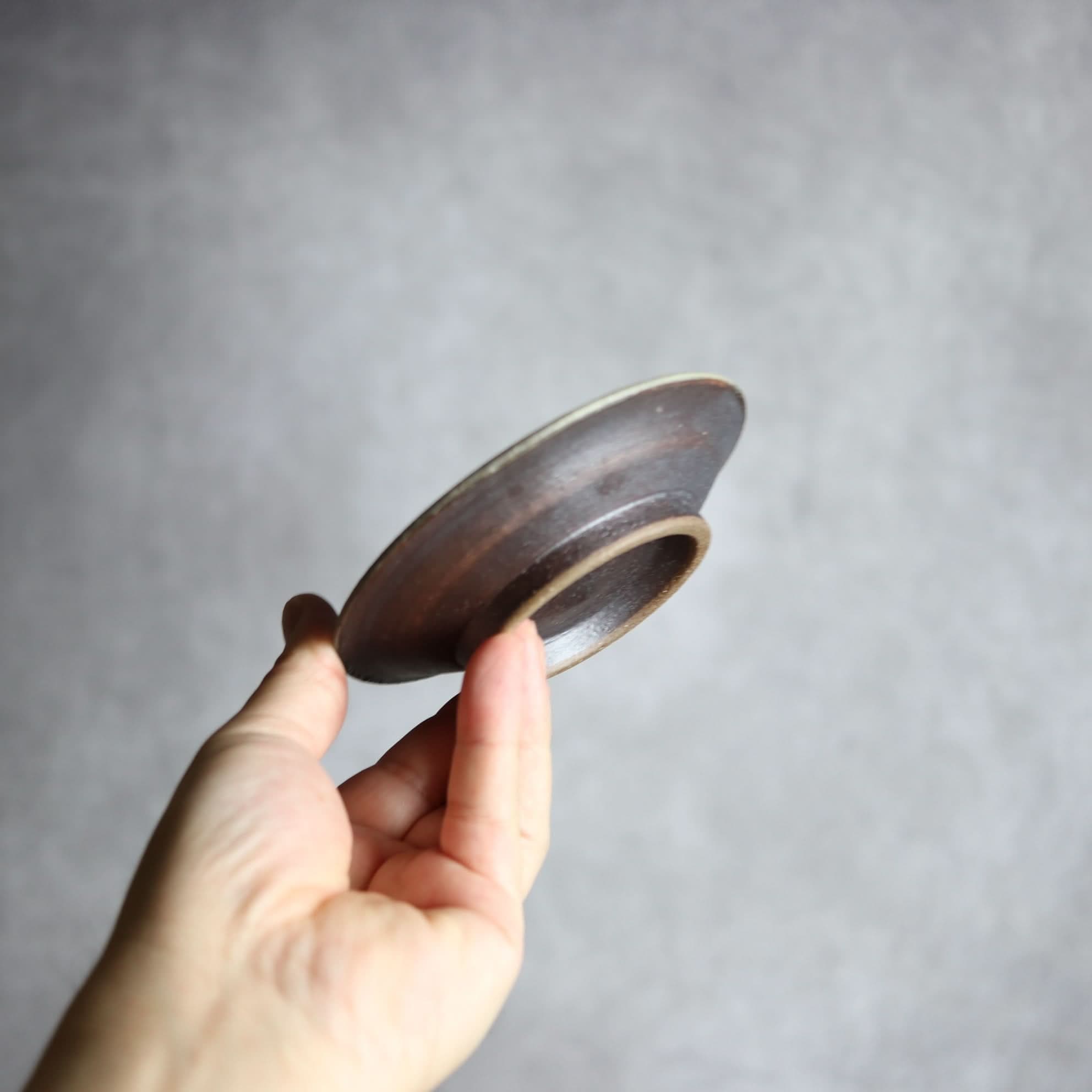 3.5寸皿1 ペルシャ釉 やちむん 陶器 陶と厨子甕 ひ窯 やちむん 陶器.