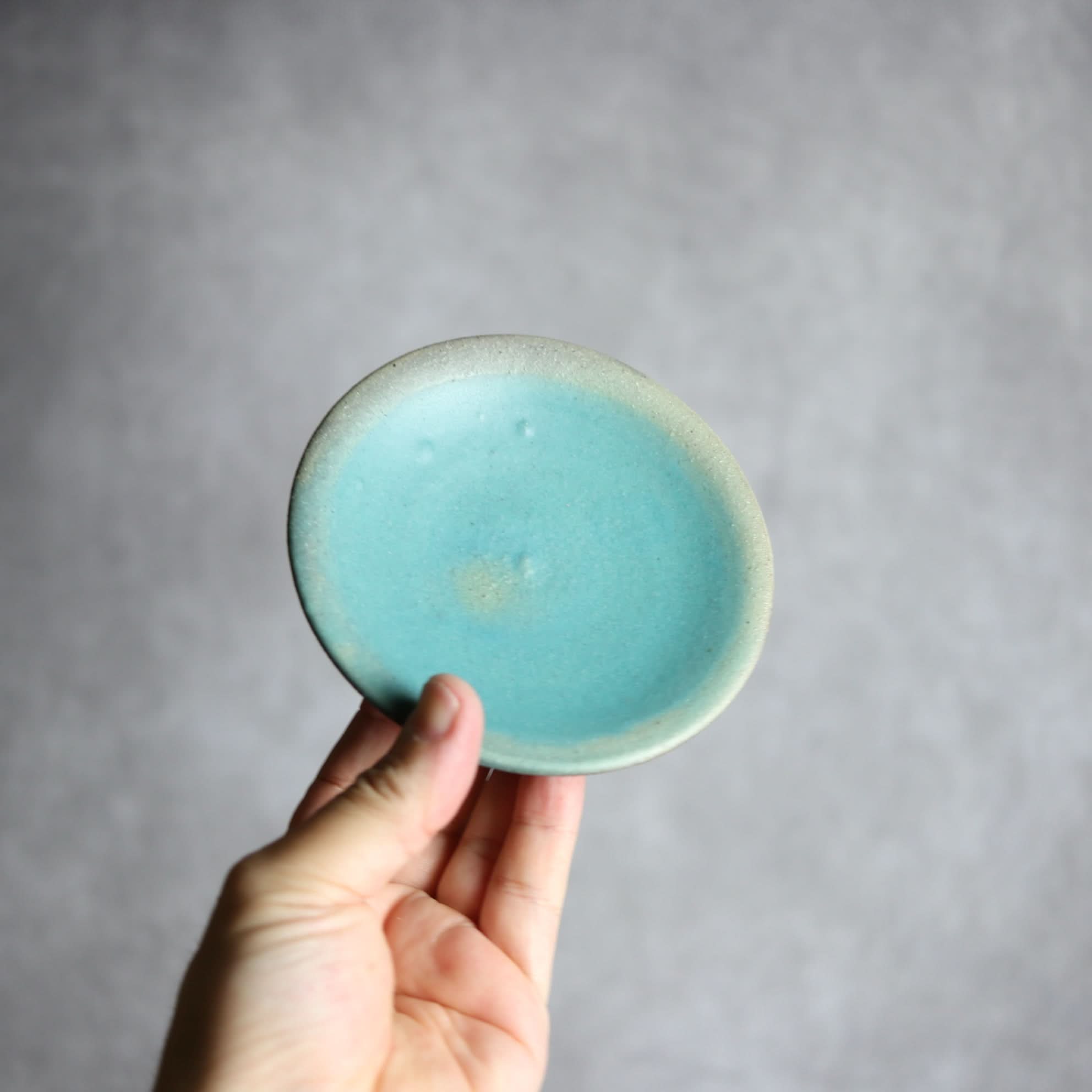 3.5寸皿1 ペルシャ釉 やちむん 陶器 陶と厨子甕 ひ窯 やちむん 陶器.