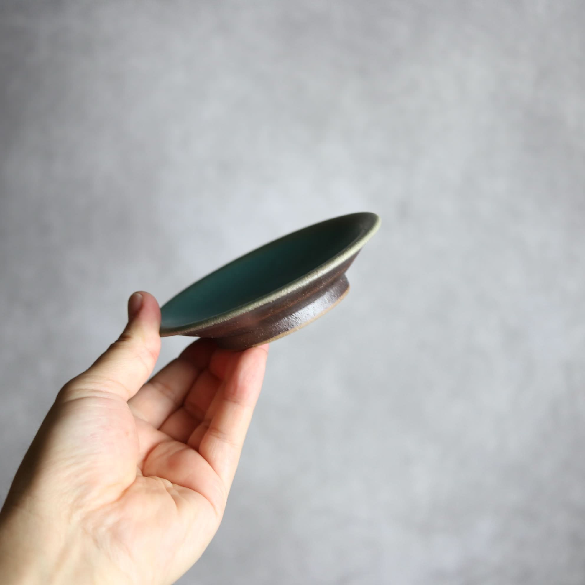 3.5寸皿1 ペルシャ釉 やちむん 陶器 陶と厨子甕 ひ窯 やちむん 陶器.