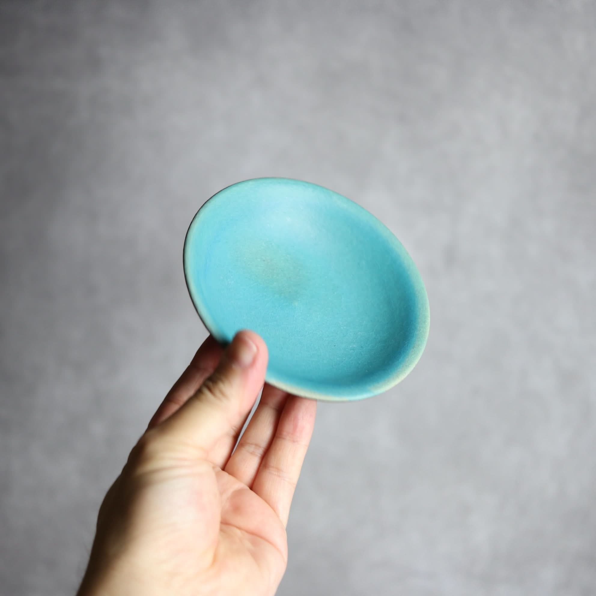 3.5寸皿2 ペルシャ釉 やちむん 陶器 陶と厨子甕 ひ窯 やちむん 陶器.