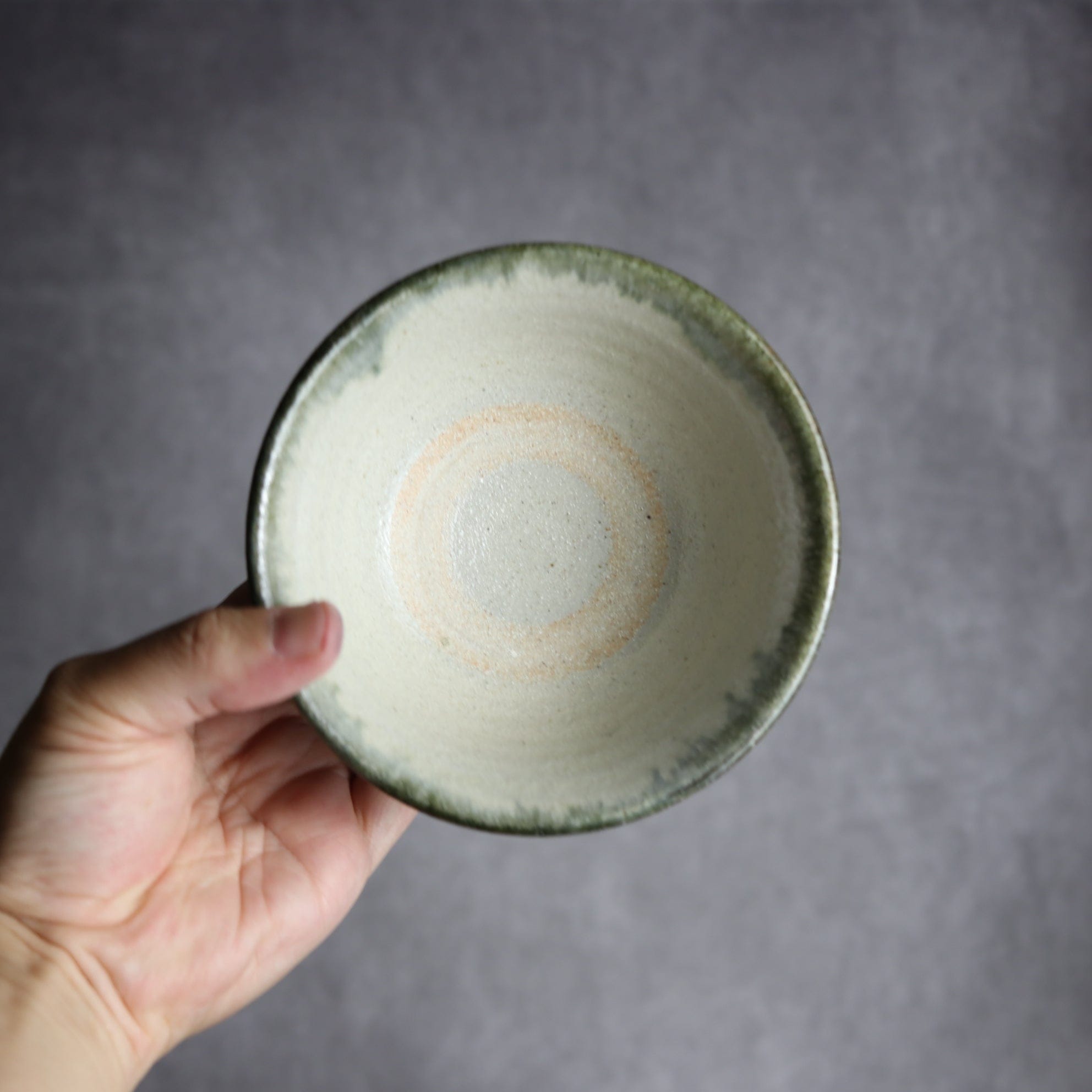 4寸マカイ3 黒呉須釉 唐草 やちむん 陶器 榮一工房