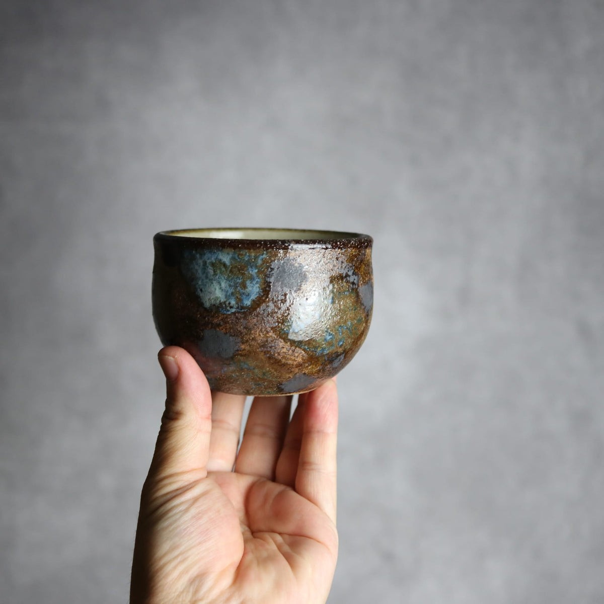 カフェオレボウル1 黒シリーズ やちむん 陶器 sui