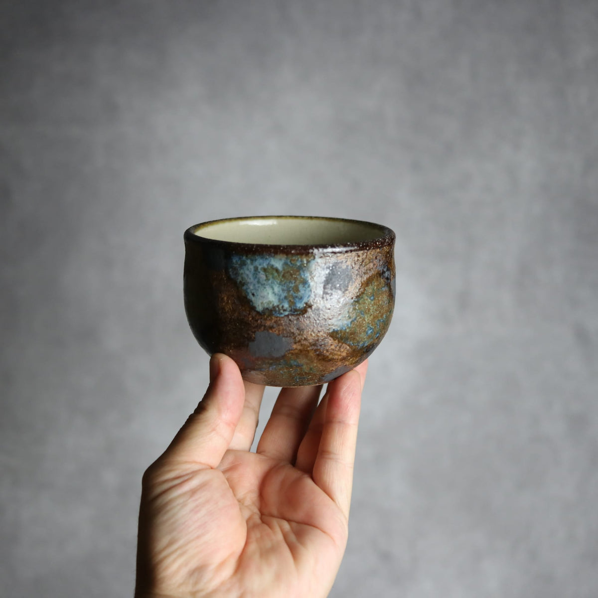 カフェオレボウル1 黒シリーズ やちむん 陶器 sui